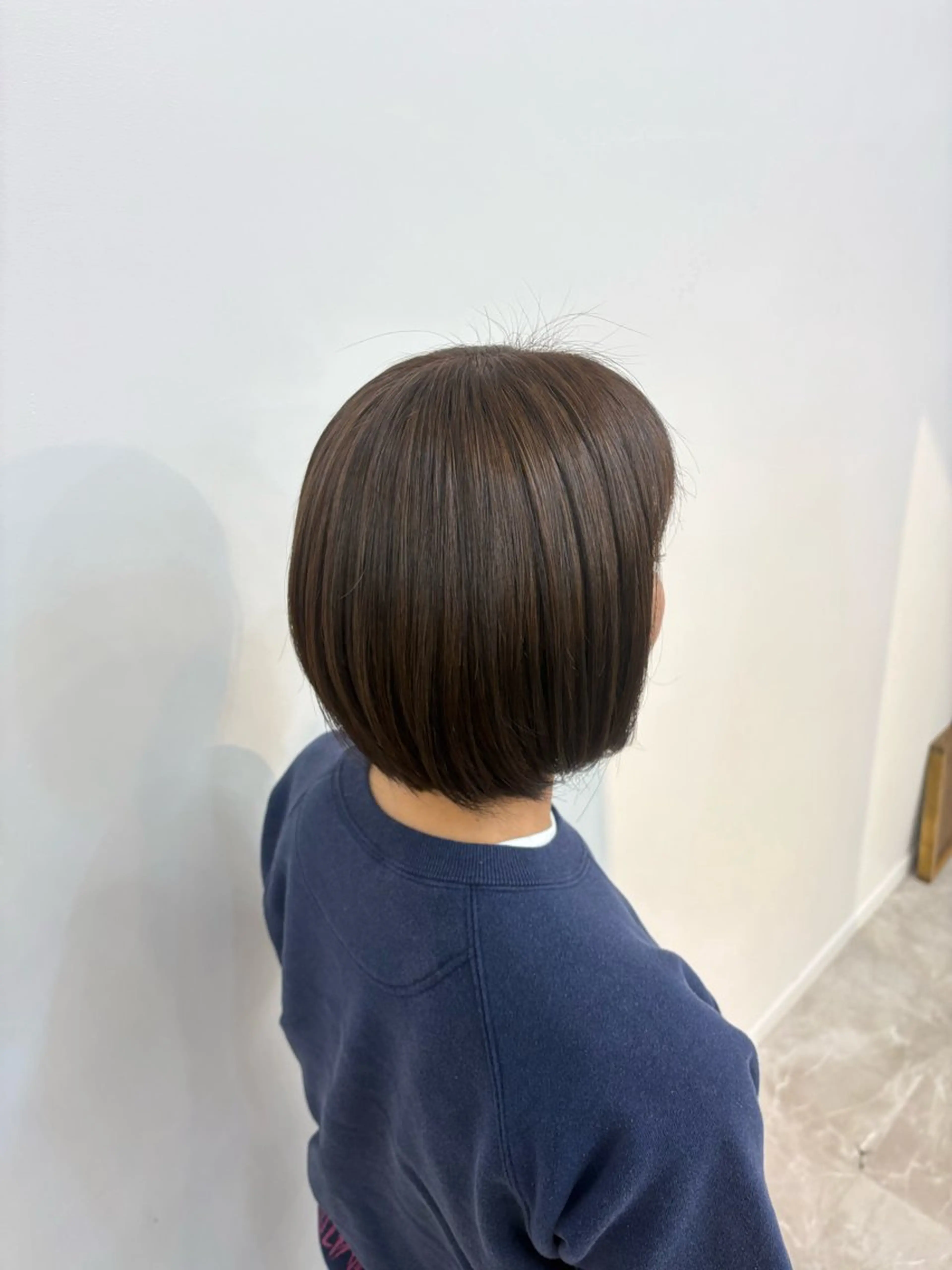 カラー ブラウンカラー 透明感カラー ヘアカラー トリートメント ヘッドスパ 黒木 日菜乃のヘアスタイル