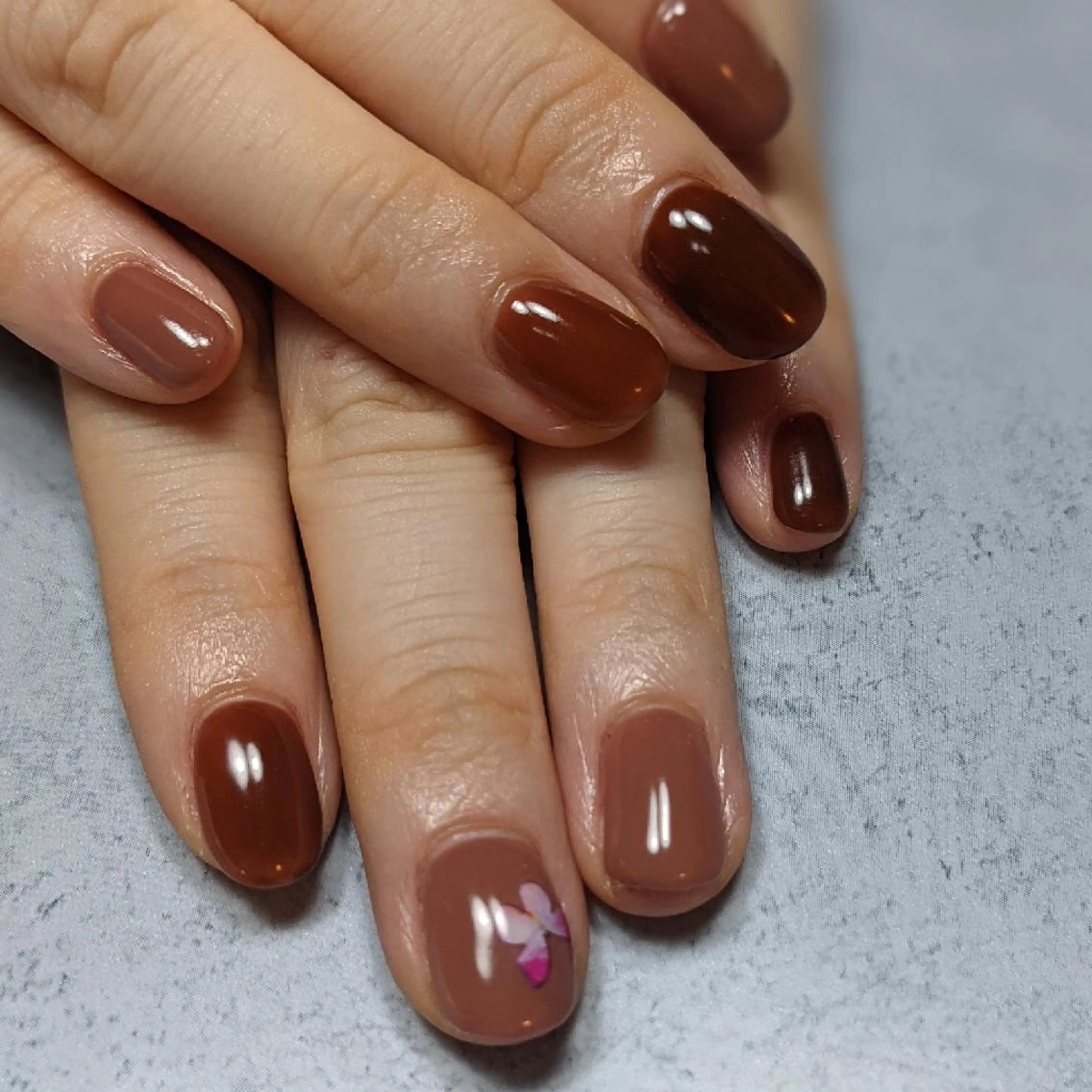 ネイル ワンカラーネイル Nail SIRANGANAのネイルデザイン