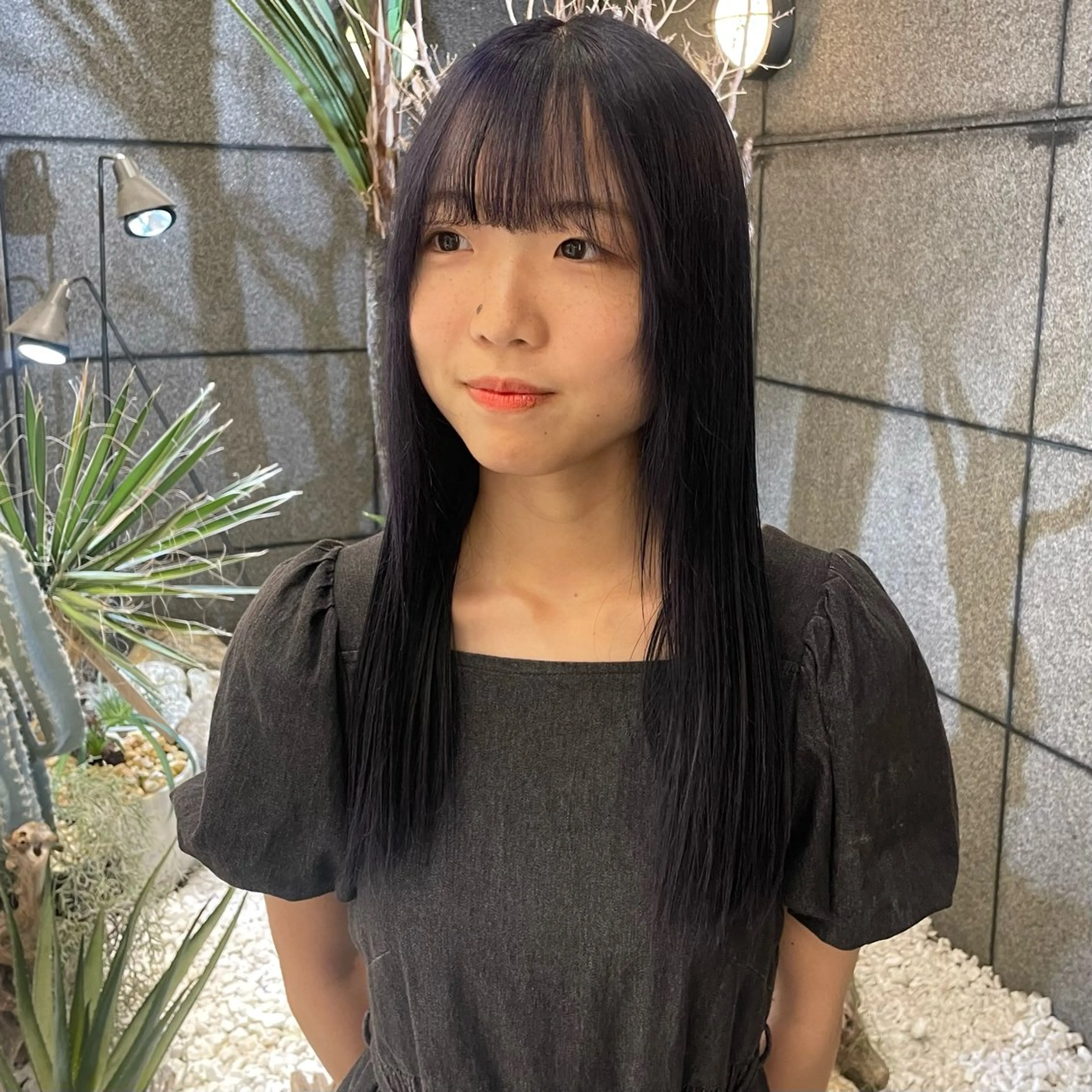 カラー 透明感カラー/ 縮毛矯正/ユイ☆彡のヘアスタイル