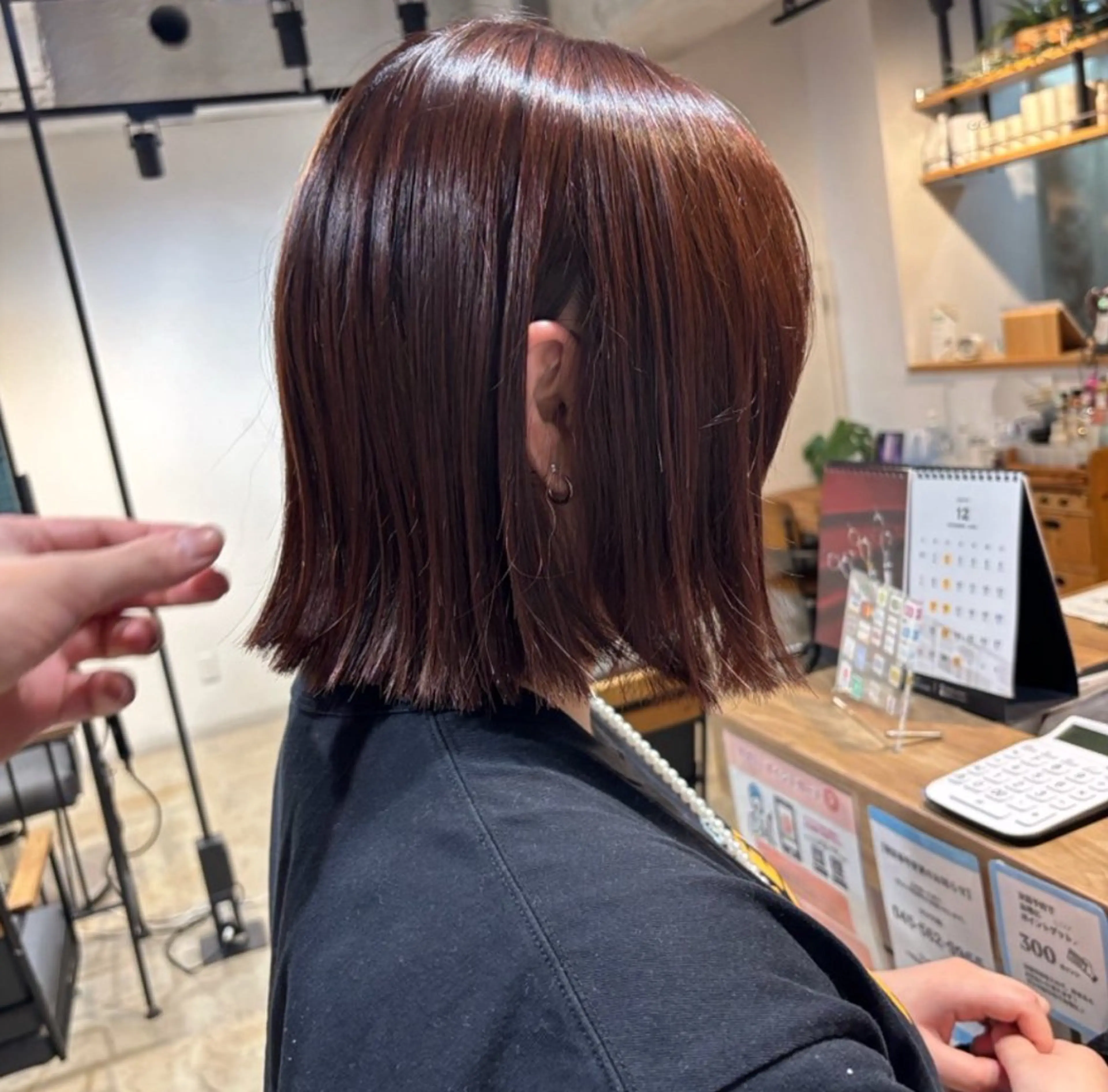 ショート ボブ/透明感カラー/ あかねのヘアスタイル
