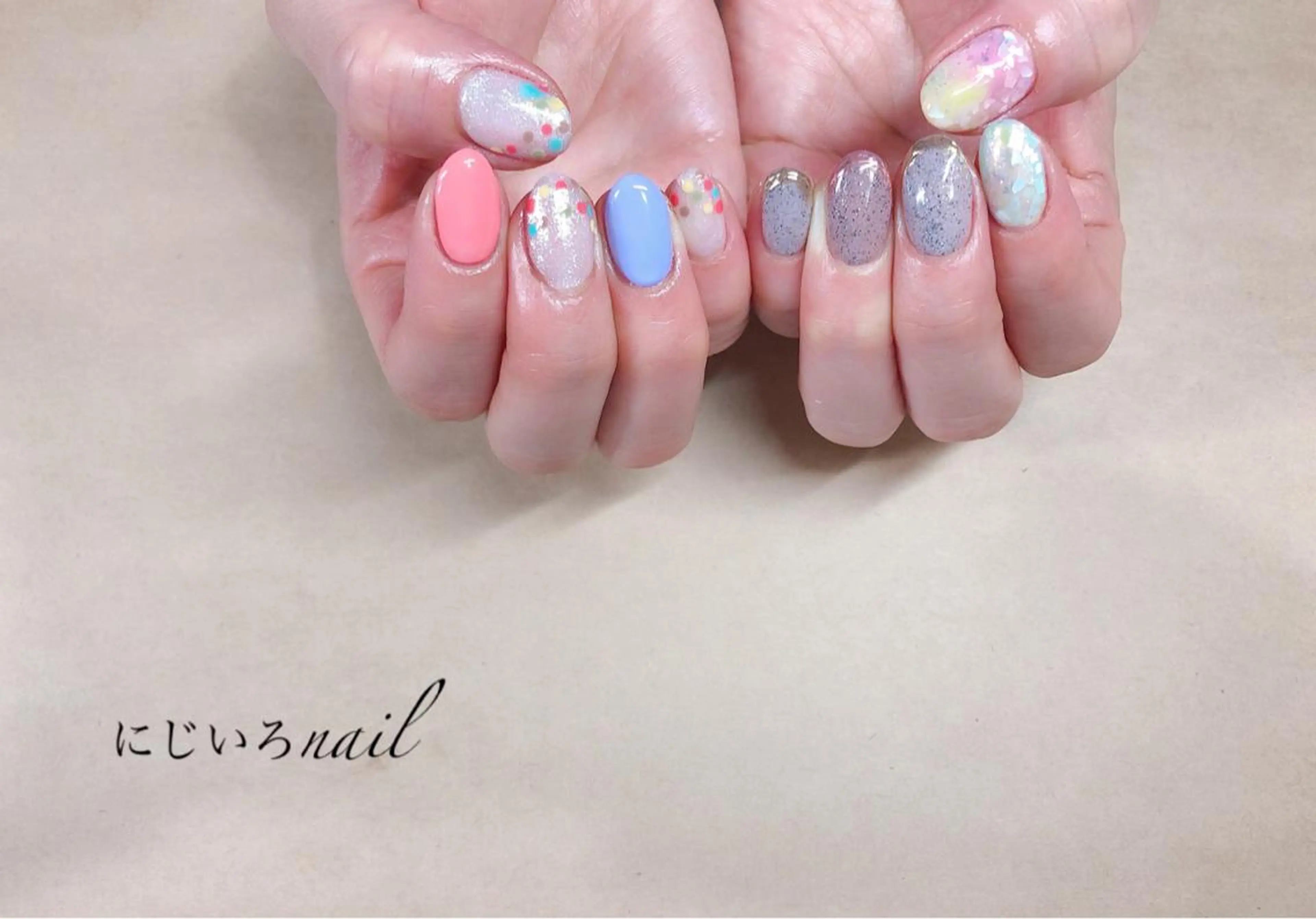 ネイル にじいろ nailのネイルデザイン