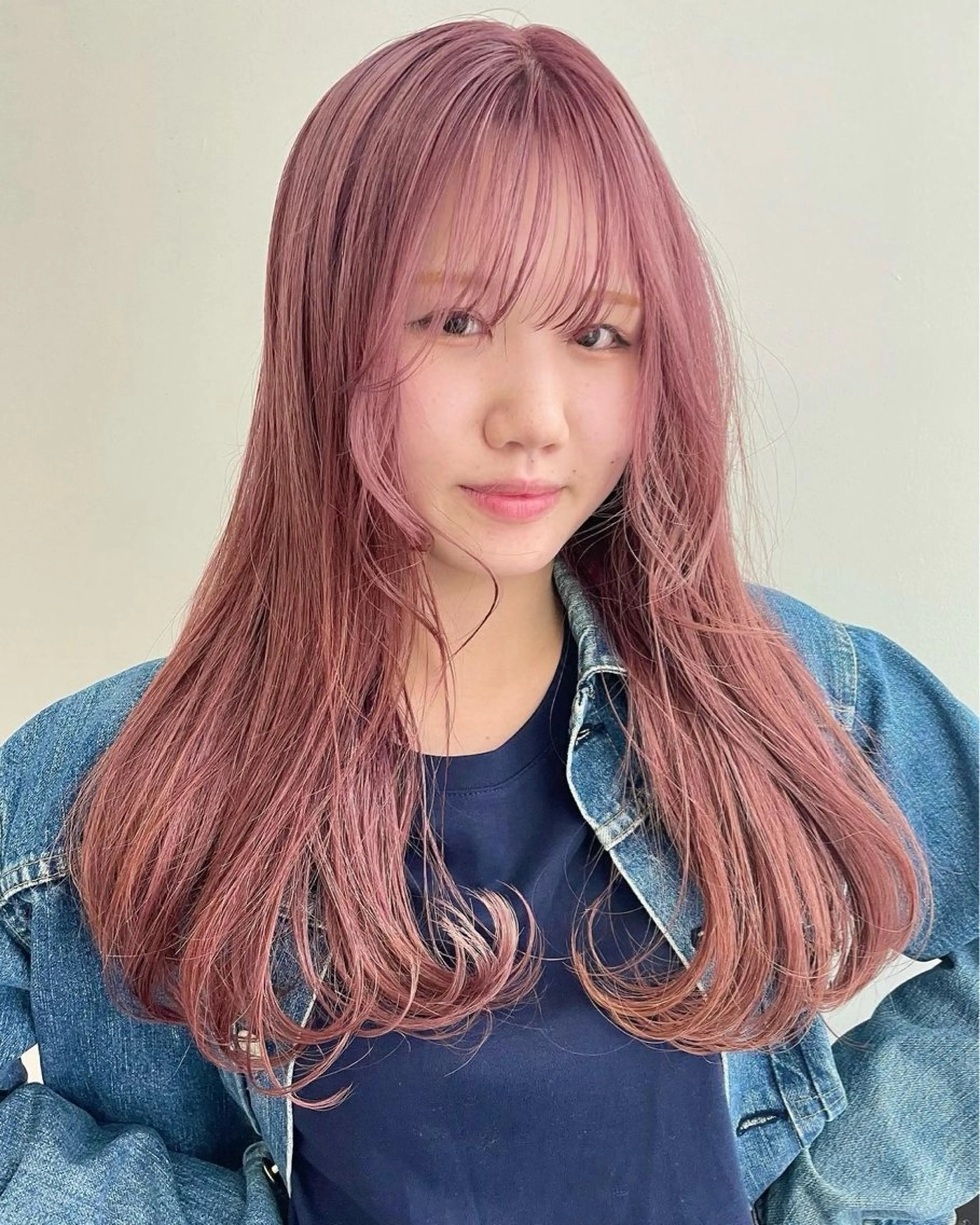 ロング ヘアカラー ハイトーン/レイヤー nail 百咲💌のヘアスタイル