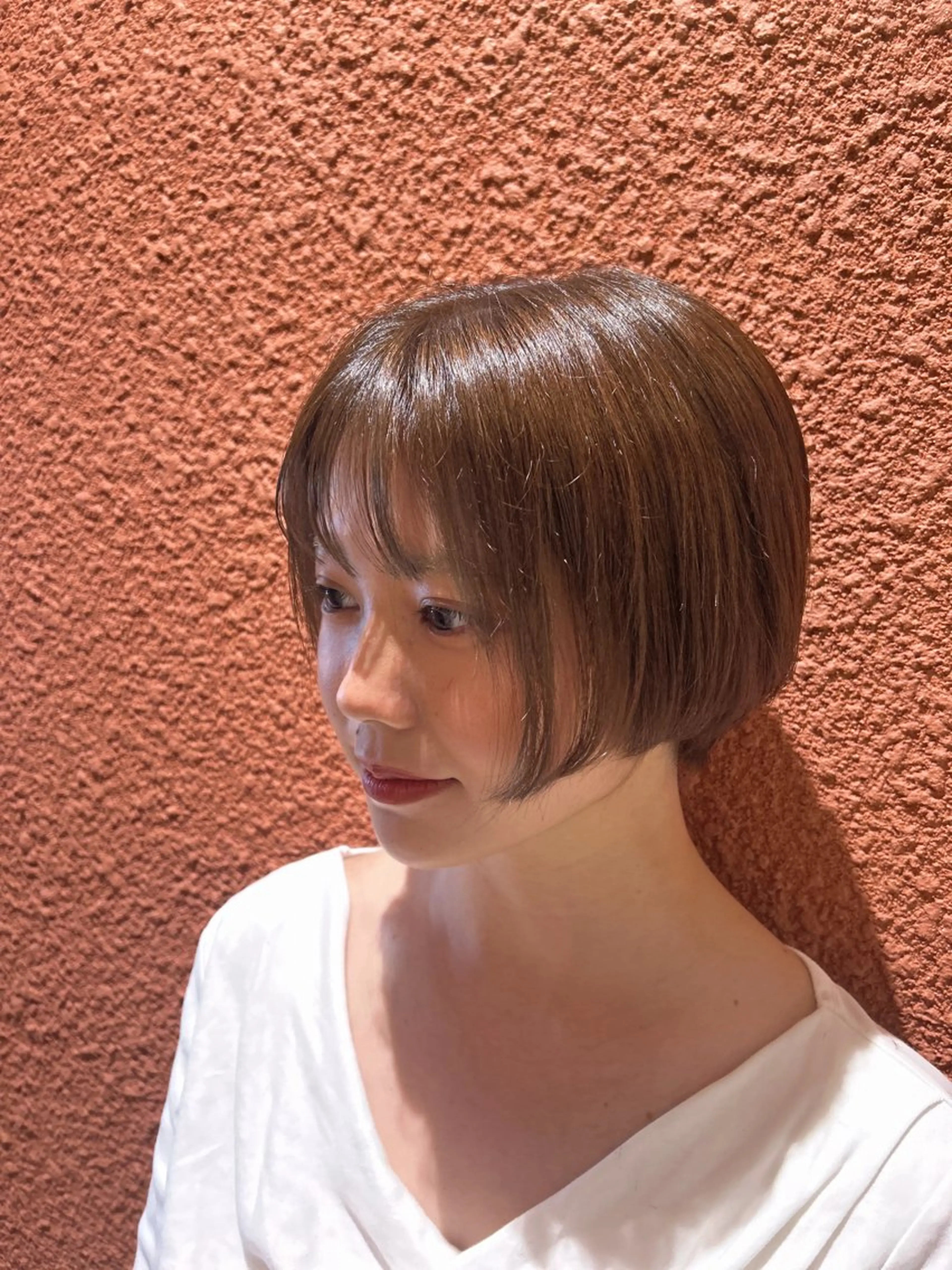 ショート ショートボブ ボブ ショートヘア 鍋島 平のヘアスタイル