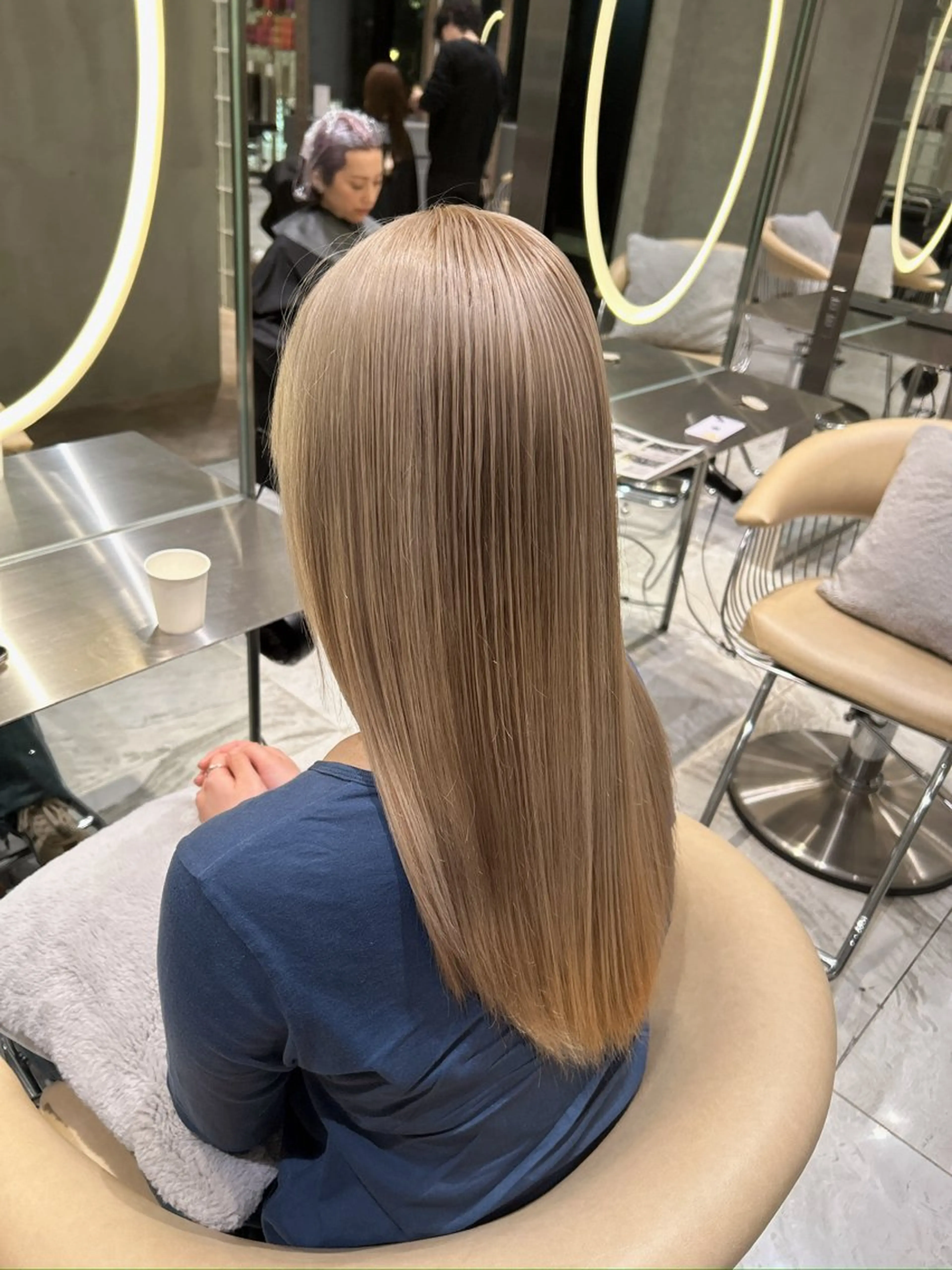 ロング カット ヘアカラー トリートメント 🥇KEN /レイヤー/カラーのヘアスタイル