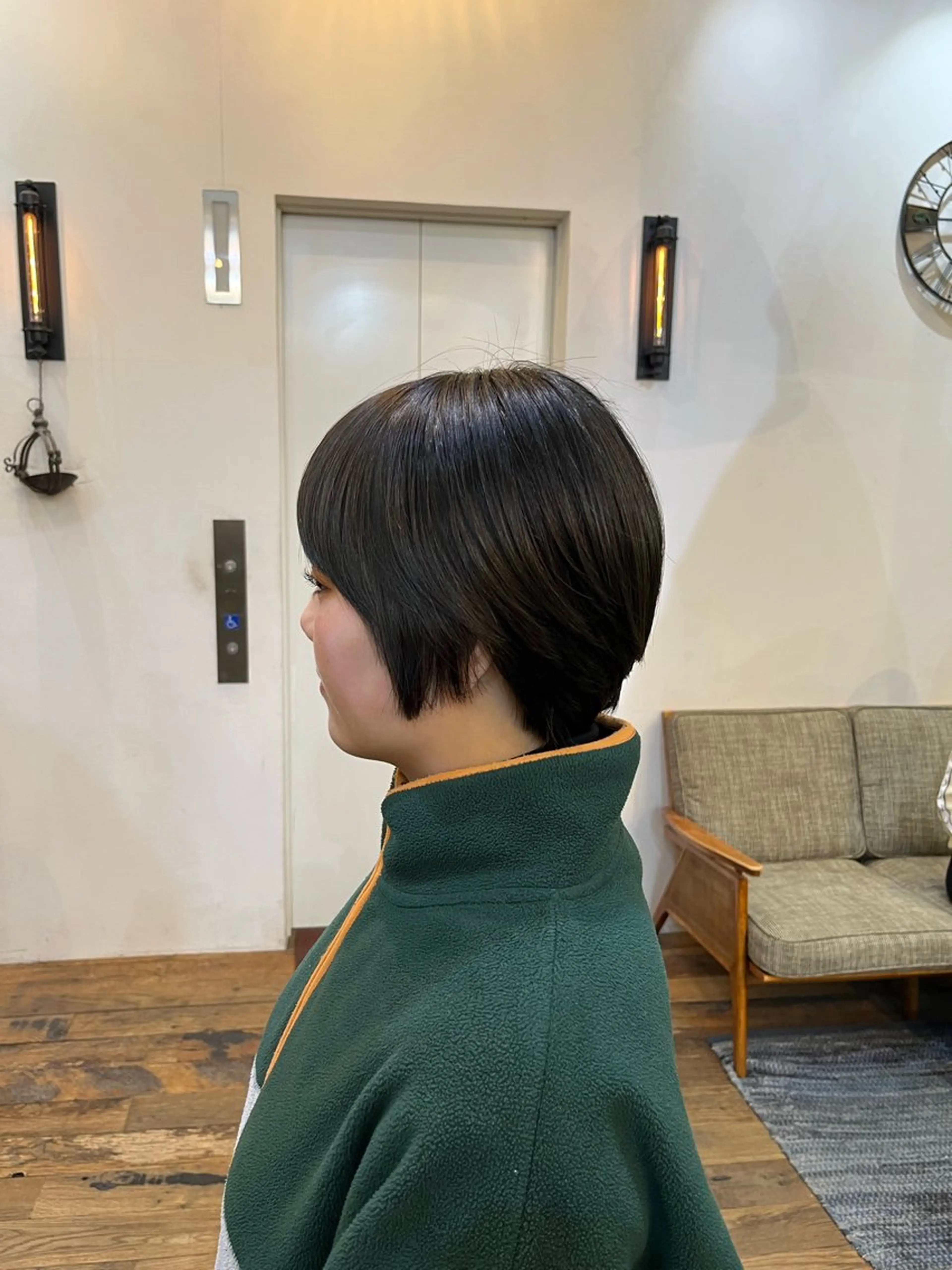 ショート カラー ✩.*˚こなね /ブリーチカラー募集のヘアスタイル