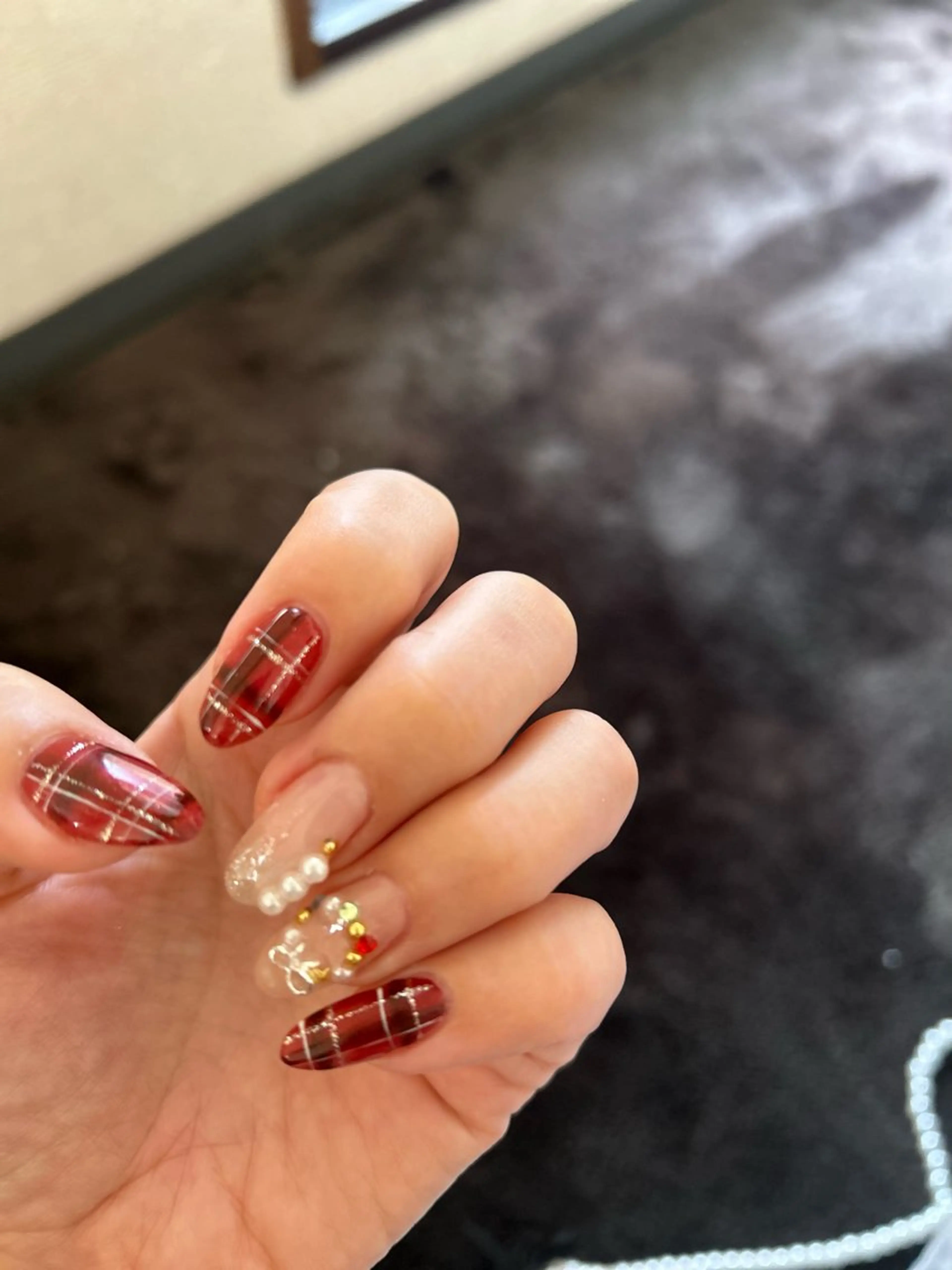 ネイル 冬ネイル クリスマス EmaNail Risaのネイルデザイン