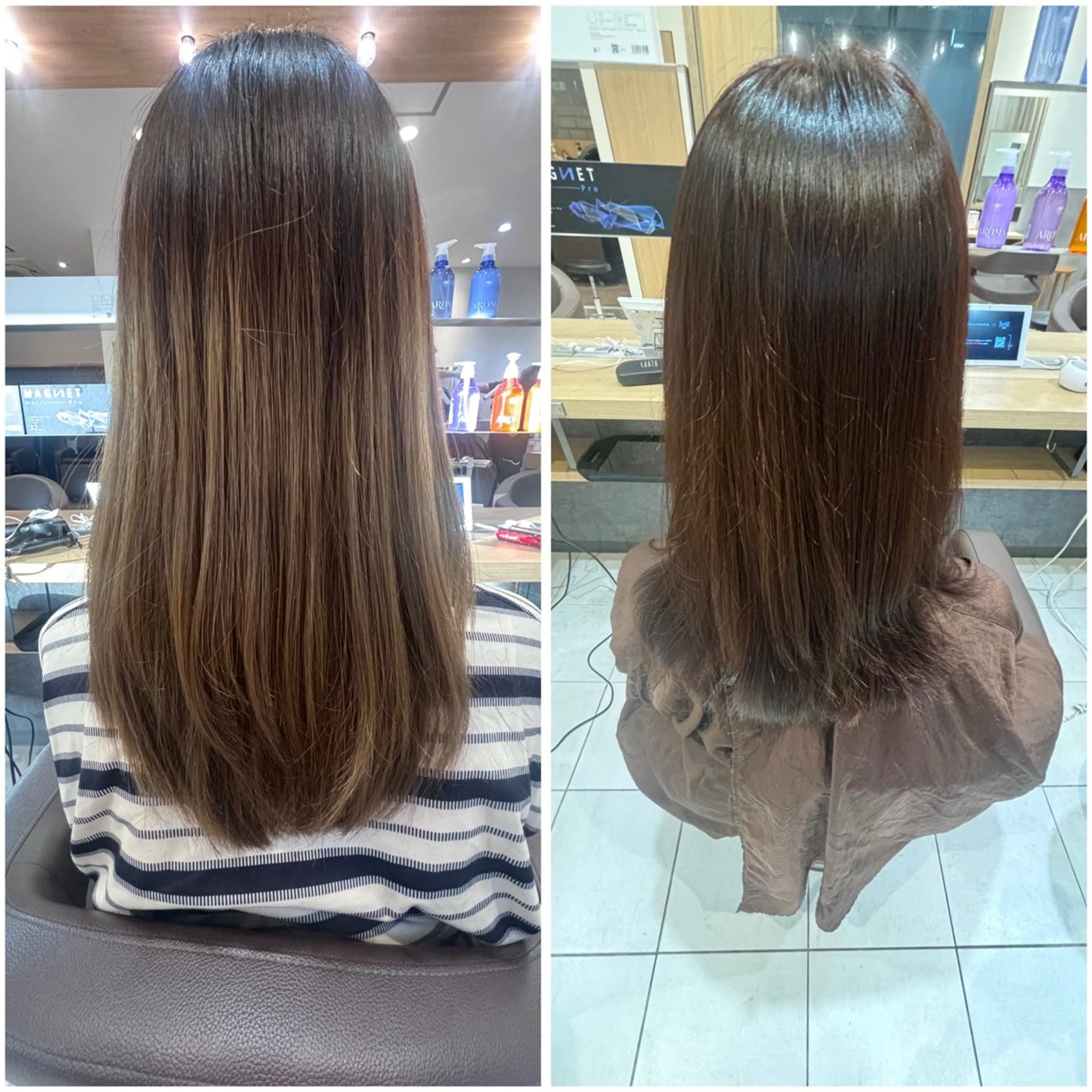 ロング 淺井 さくらのヘアスタイル