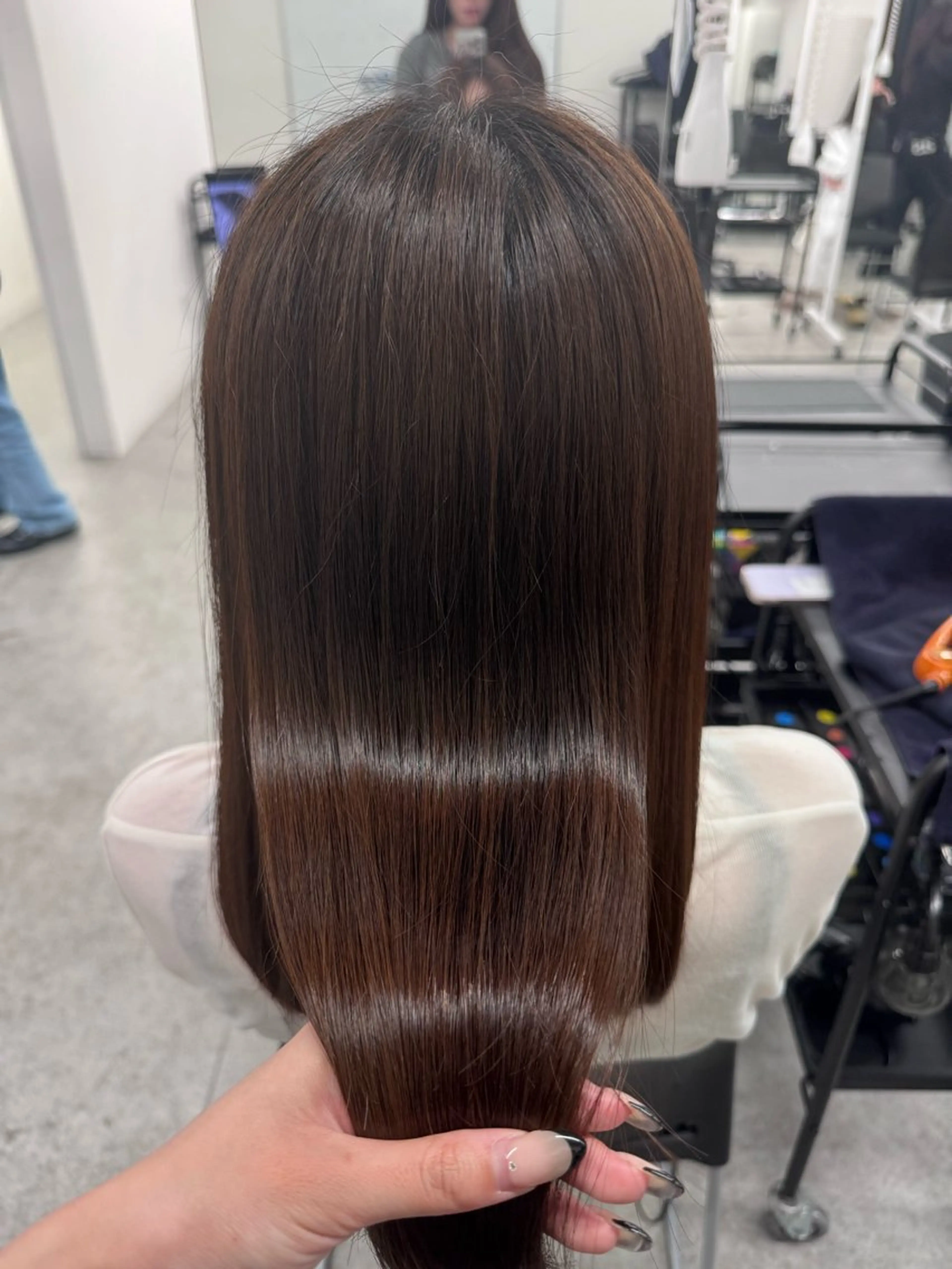 ミディアム トリートメント 透明感カラー/ chinatsuのヘアスタイル