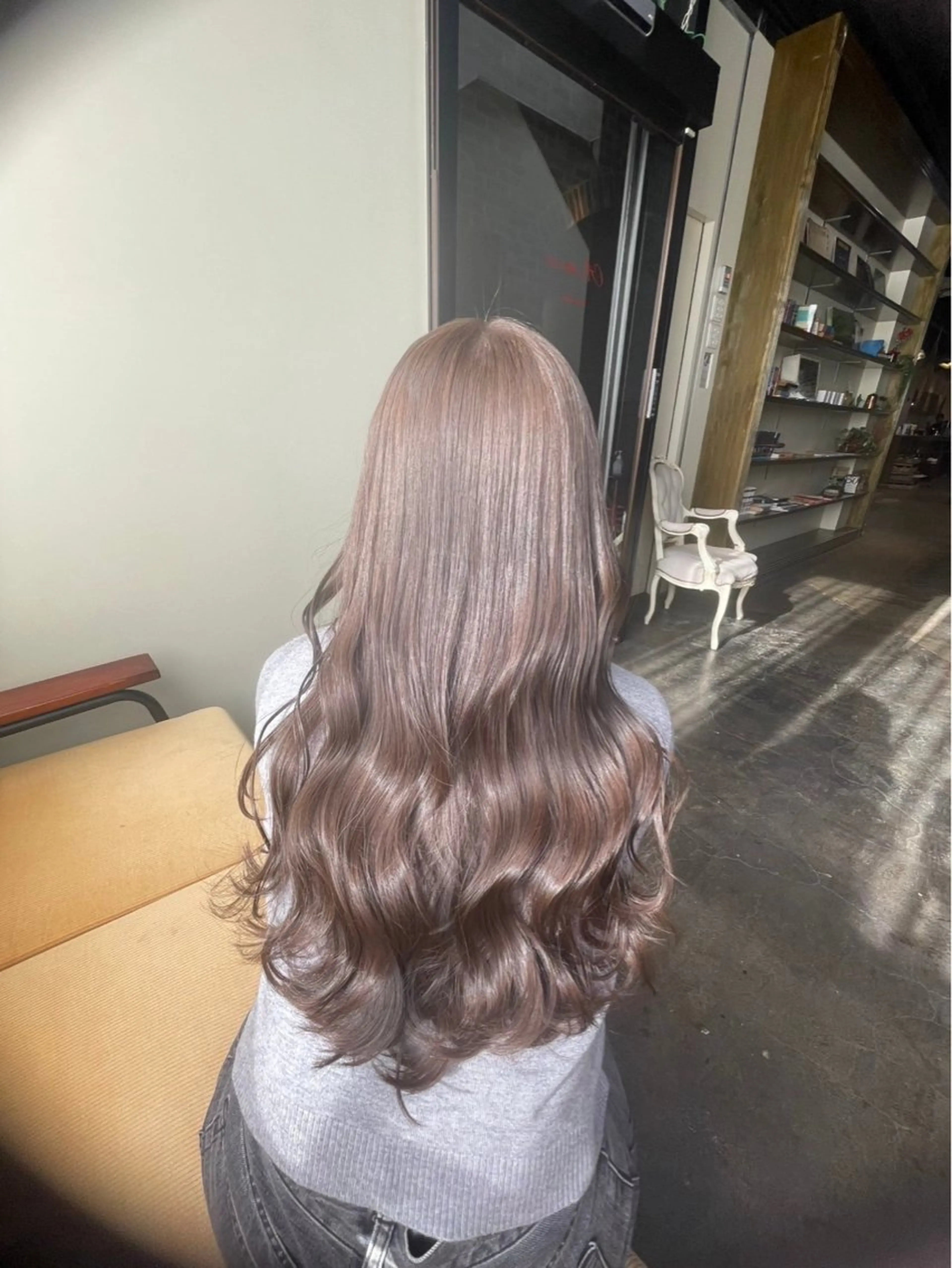 セミロング ヘアカラー トリートメント ナチュラル🫧透明感 艶髪✨️亘 蓮太のヘアスタイル