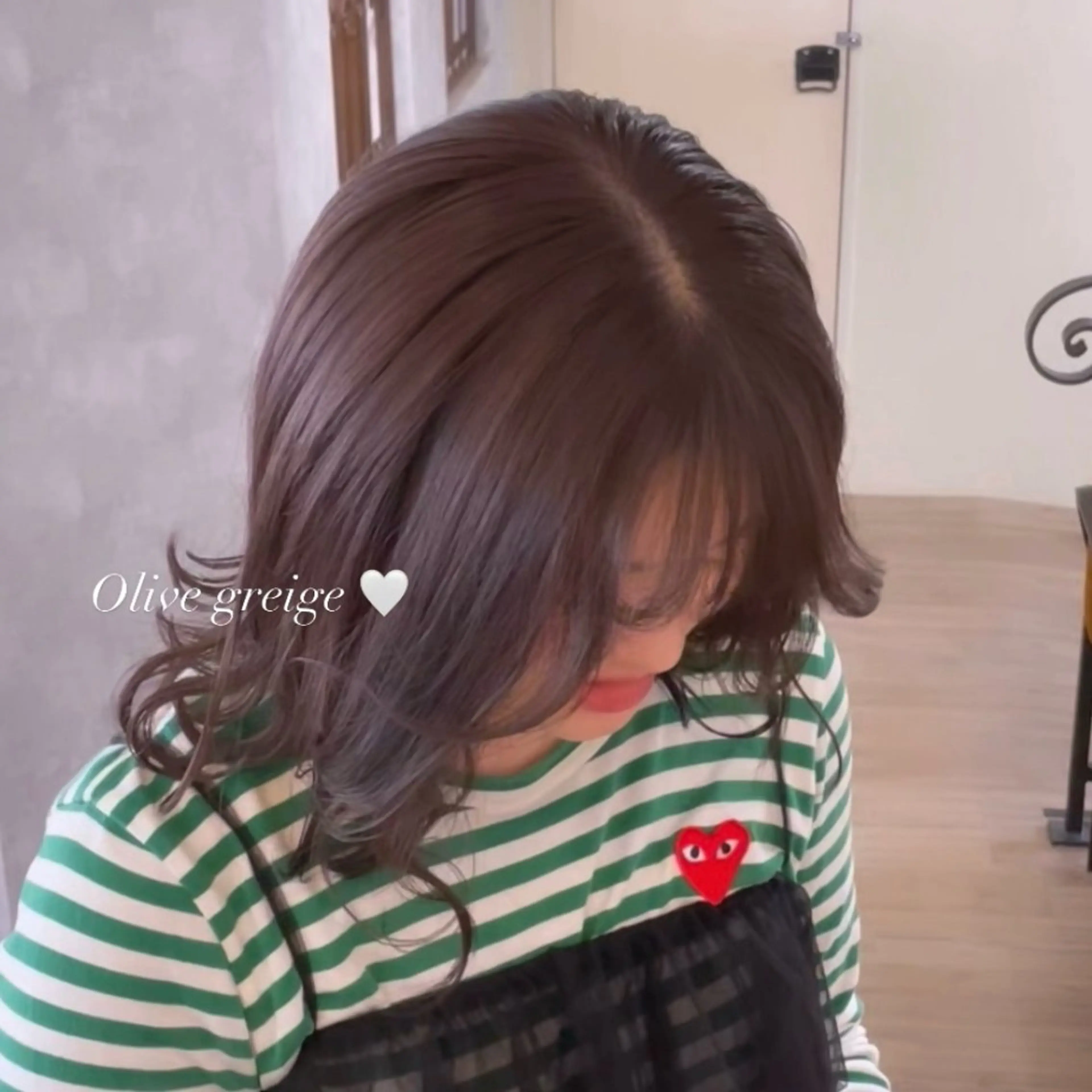 ミディアム カラー Aoi 🎀 Ly hairのヘアスタイル