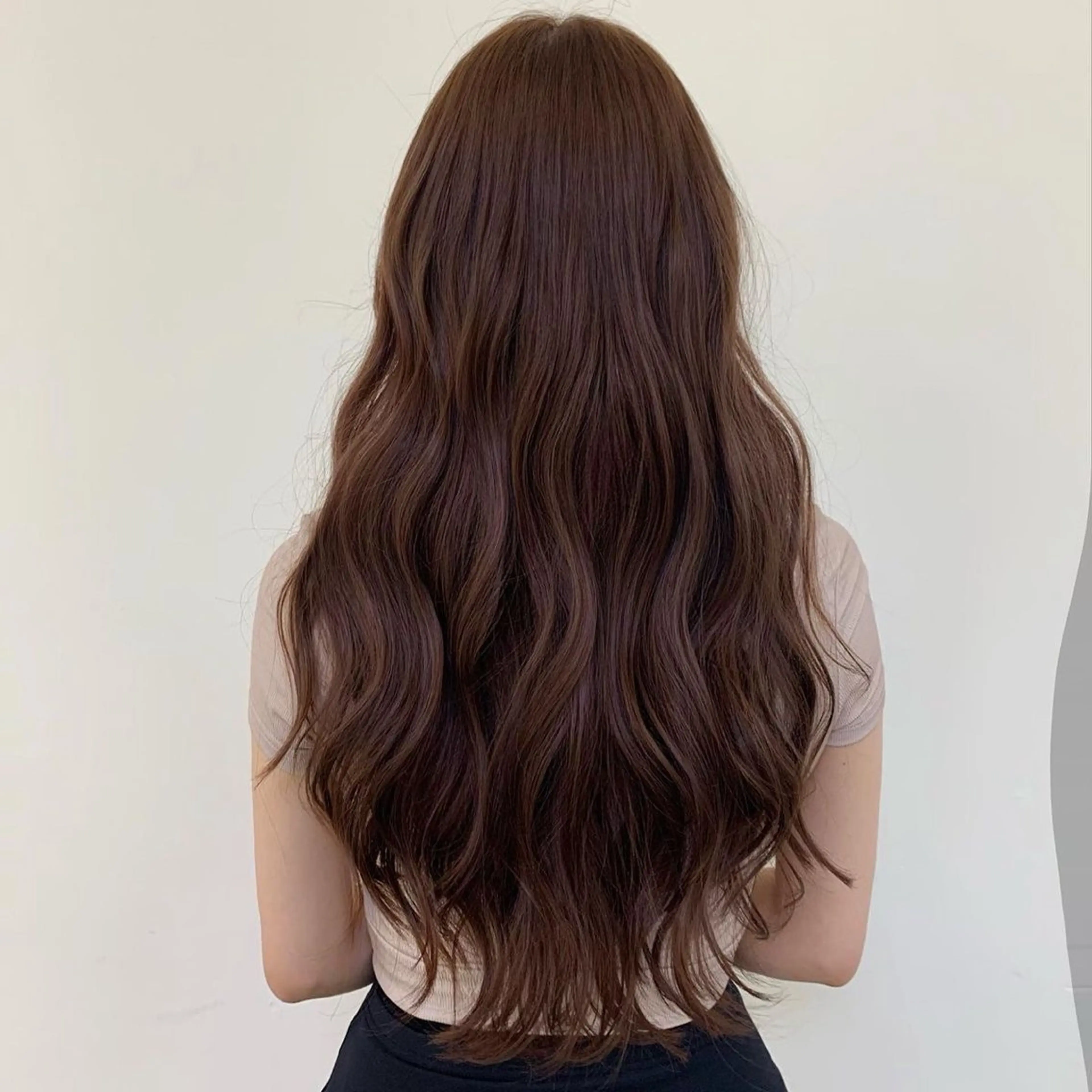 ロング カラー パーマ 暖色💖ツヤ髪💖 masae🌼のヘアスタイル
