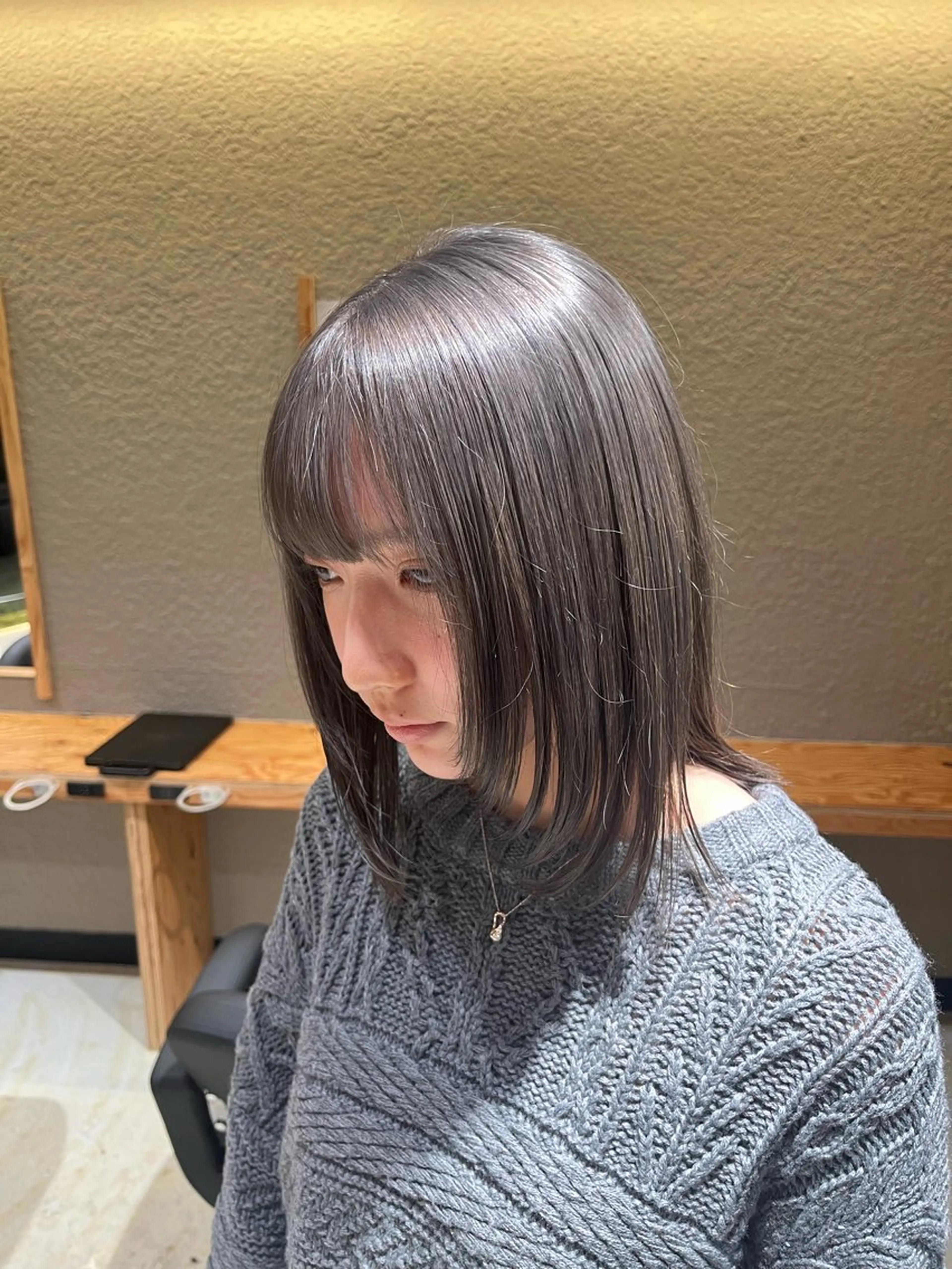 ミディアム ヘアカラー トリートメント 🏅EIGHT難波/ 【店長】タモツのヘアスタイル