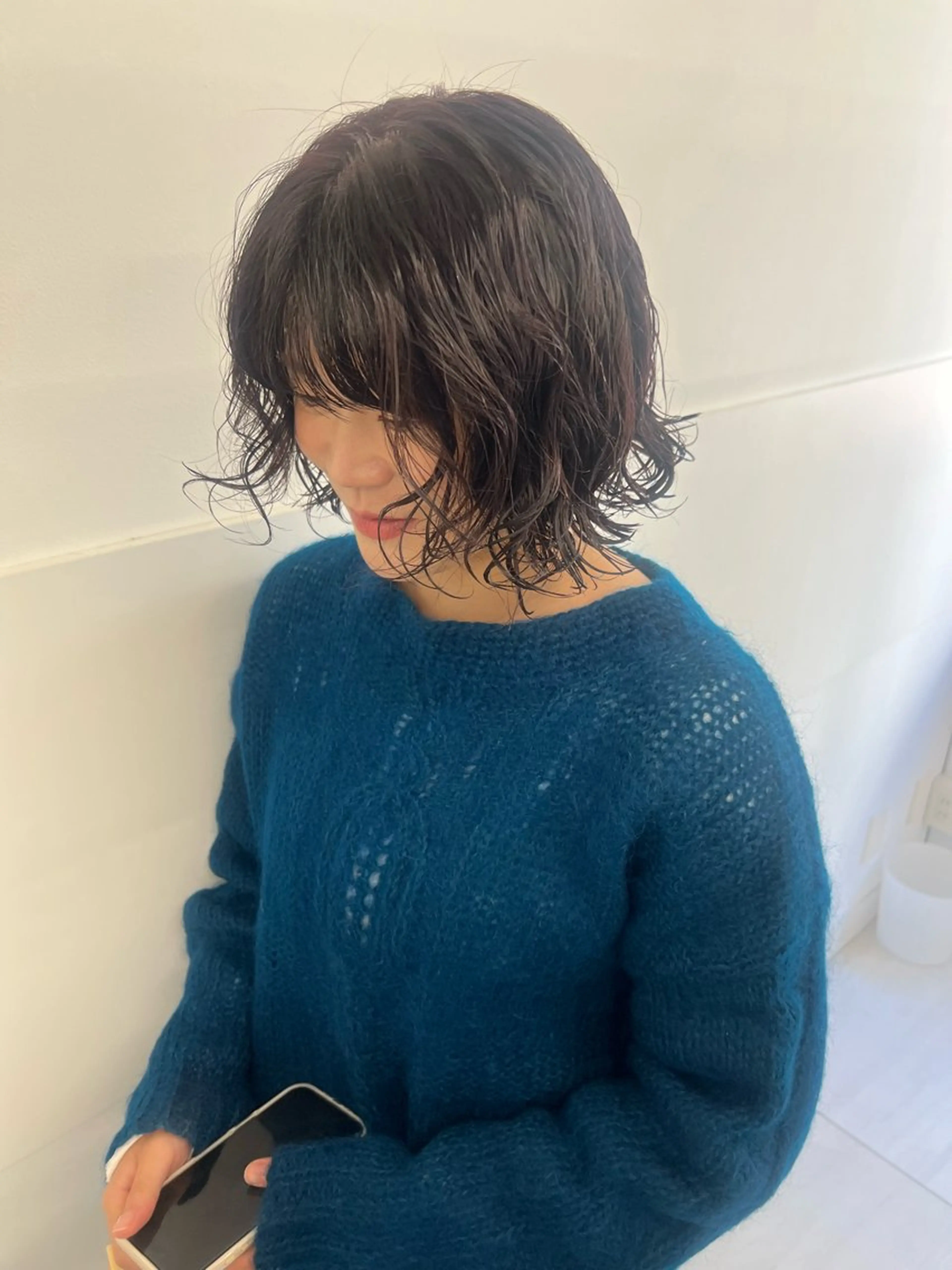 ショート カット パーマ トリートメント ボブ/パーマ 🐕🦺Nagiのヘアスタイル