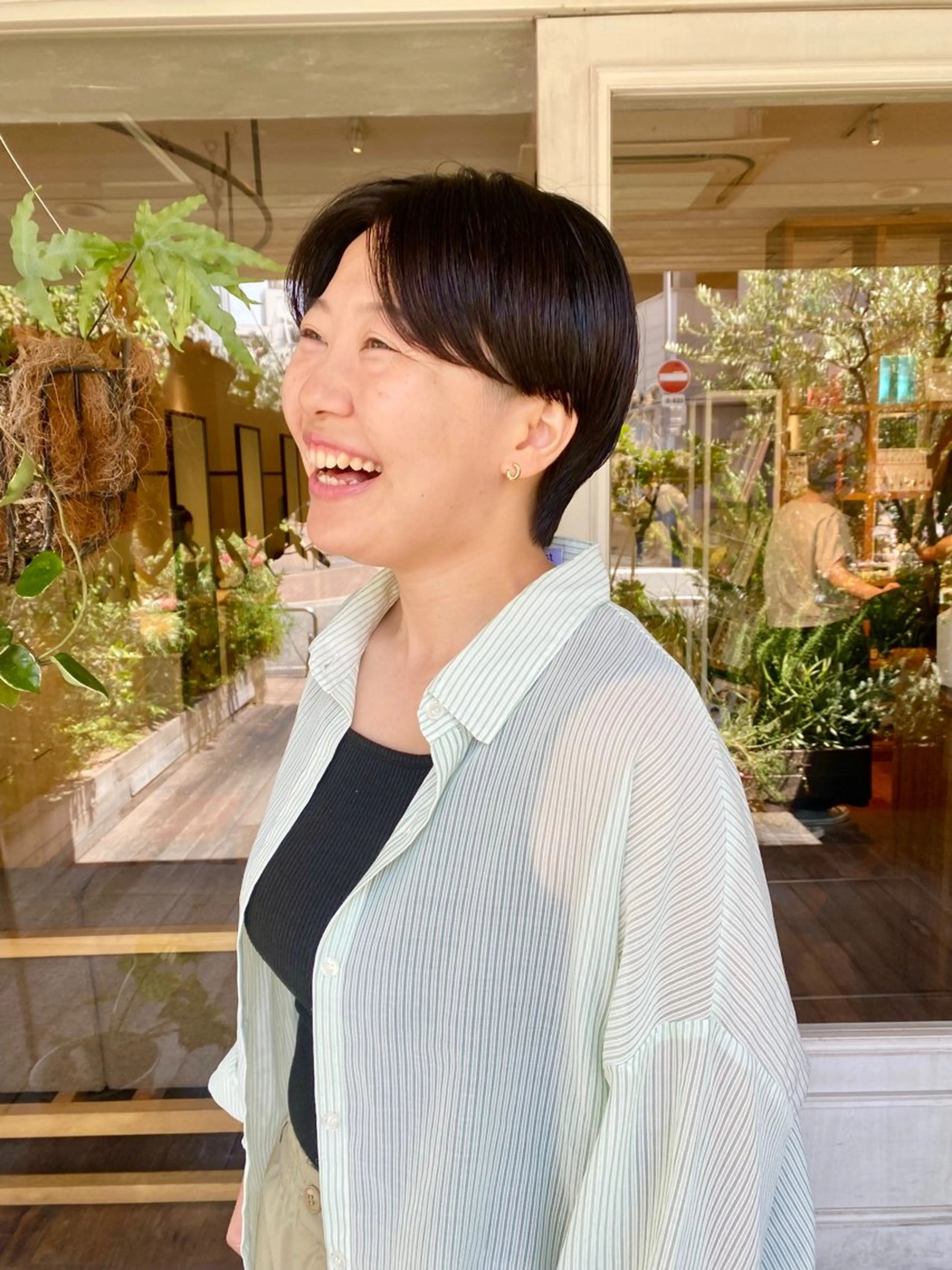 ショート ヘアアレンジ BELLA阿部野 TOMOMIのヘアスタイル