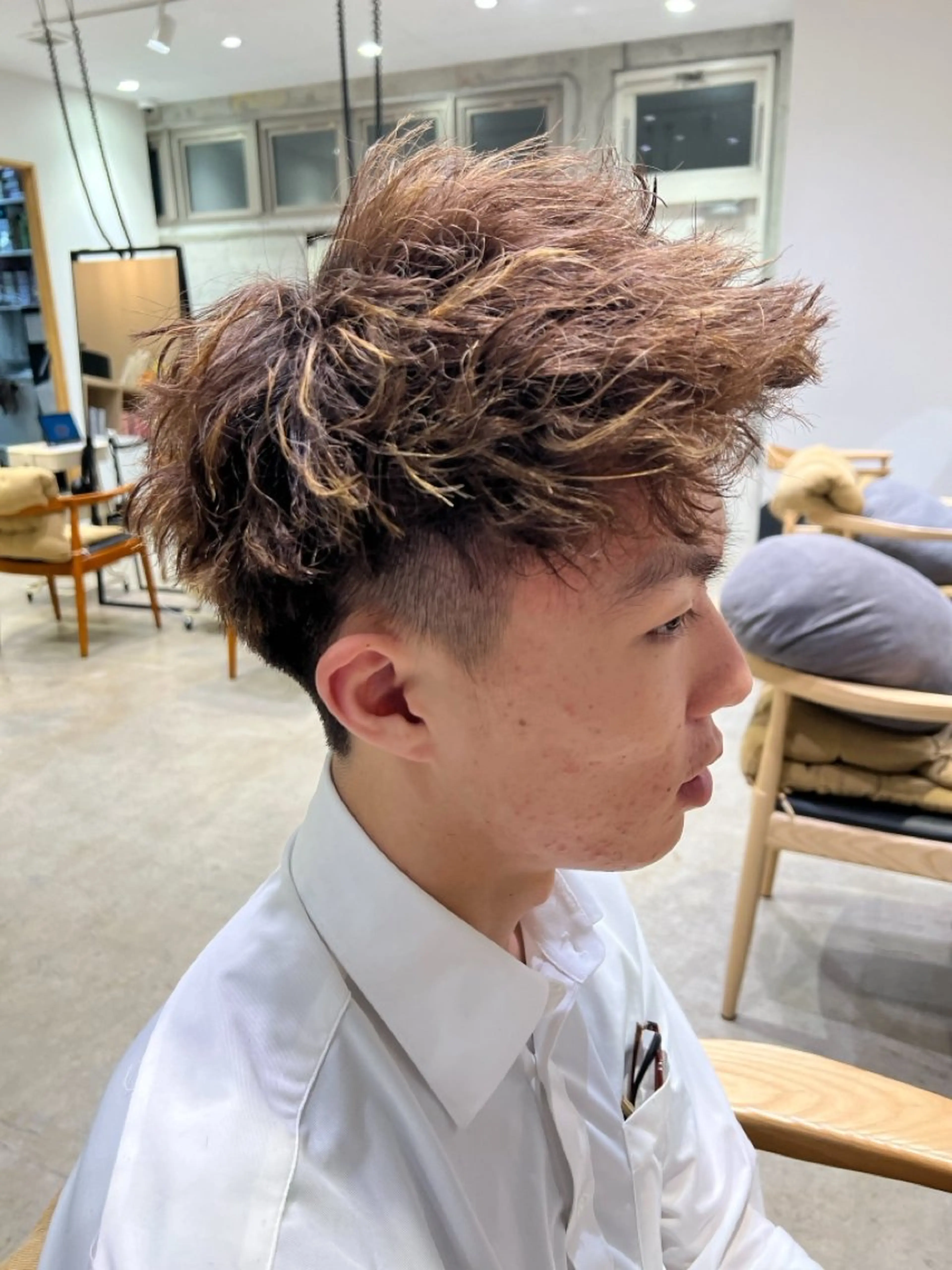 メンズカット+眉カットの写真