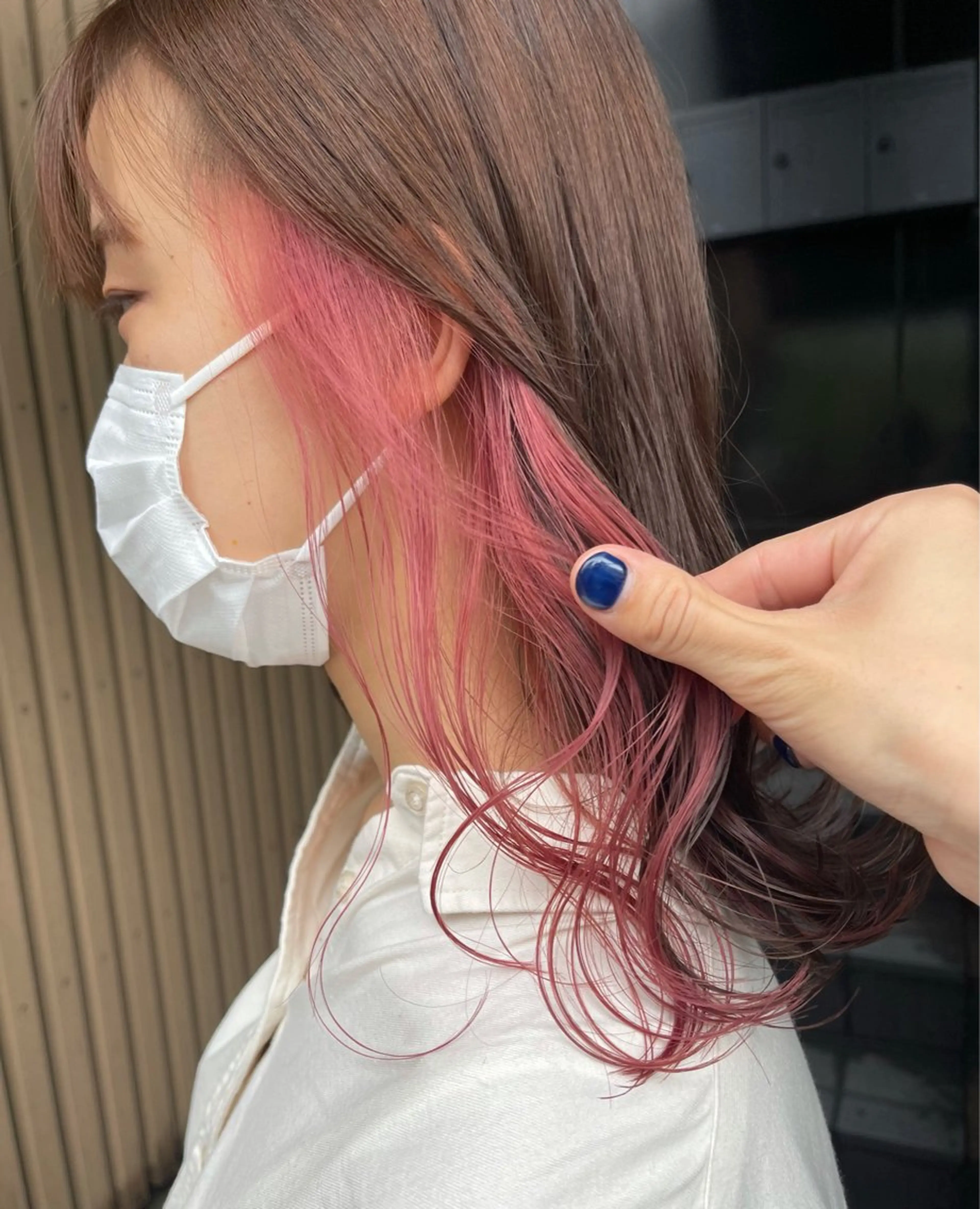 カラー 東梅田エリアカラー ヘアセットNo. 1のヘアスタイル