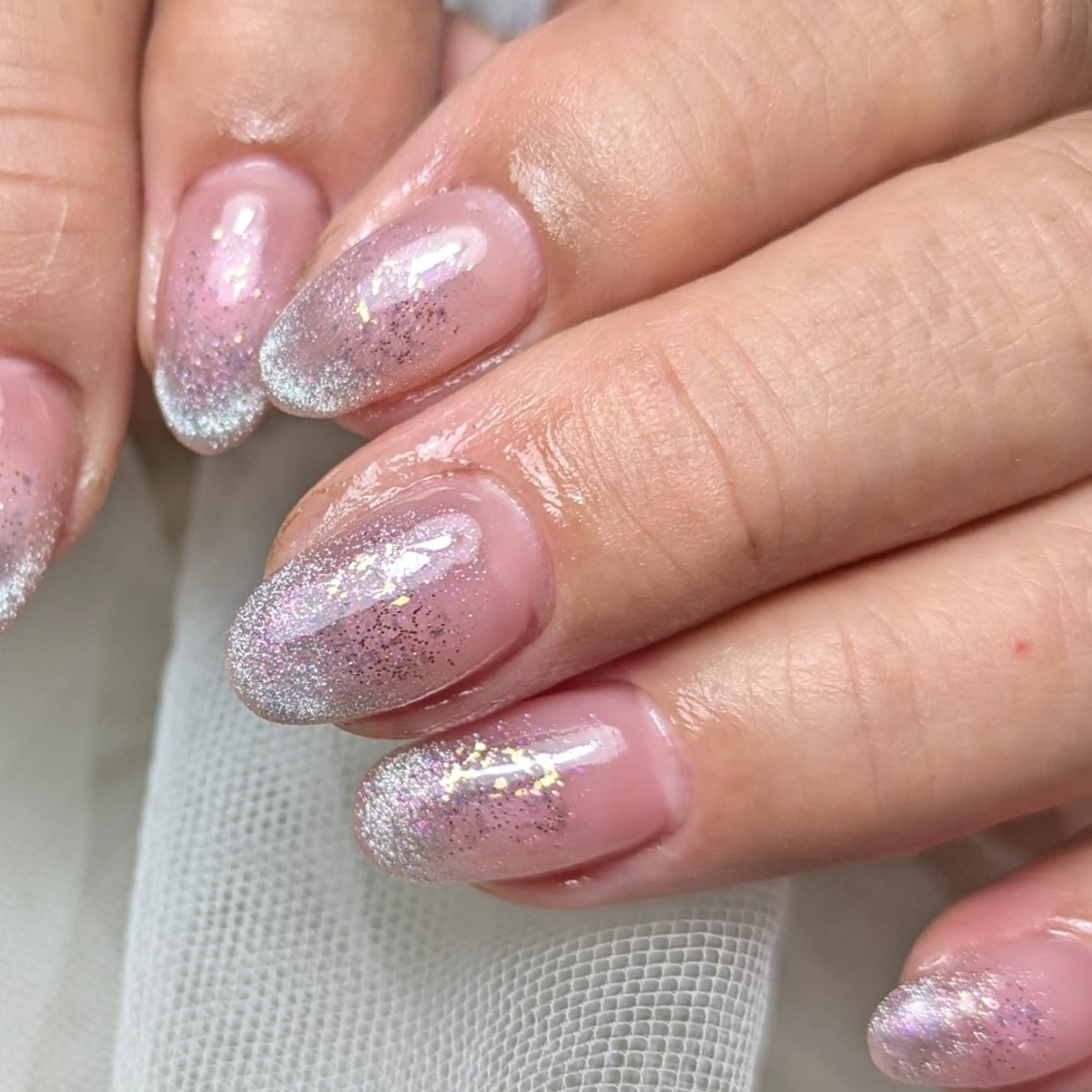 ネイル グラデーション マグネットネイル ハンドネイル 門戸厄神プライベートサロンulunail所属・ulunail mikaのネイルデザイン