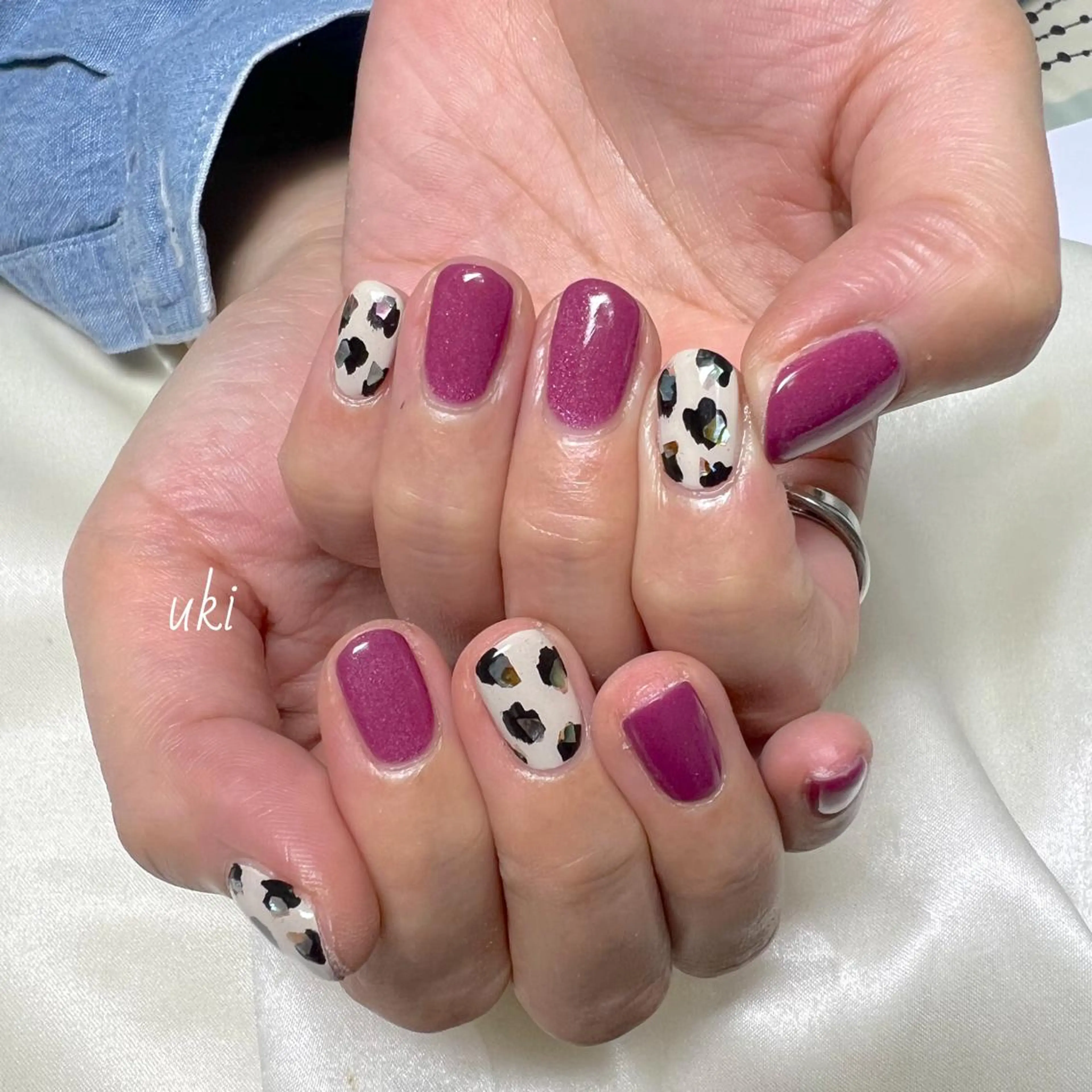 ネイル マグネットネイル ハンドネイル Ameri nail /UKIのネイルデザイン