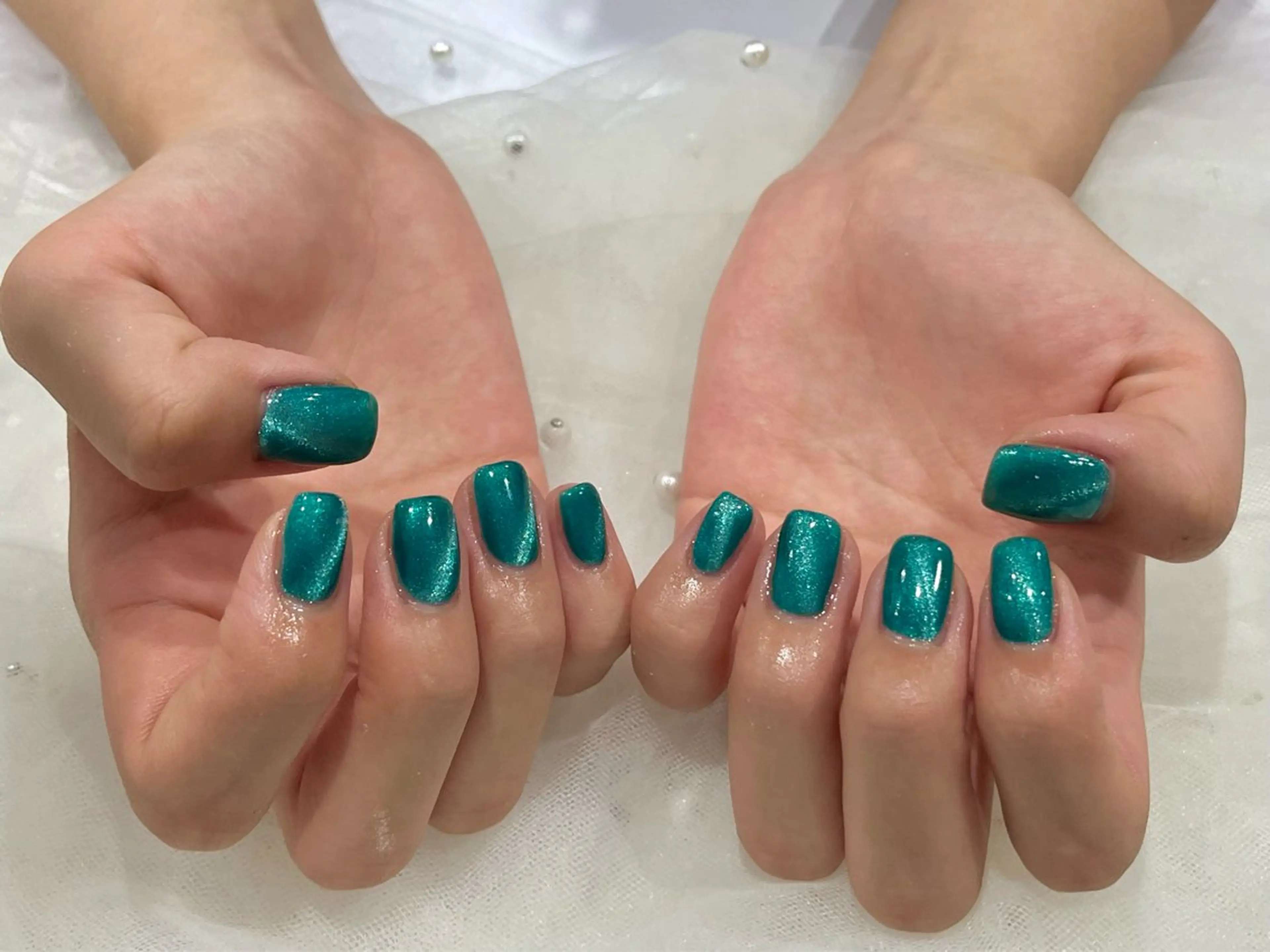 ネイル マグネットネイル ハンドネイル Nail salon Cielel⟡Ayaのネイルデザイン