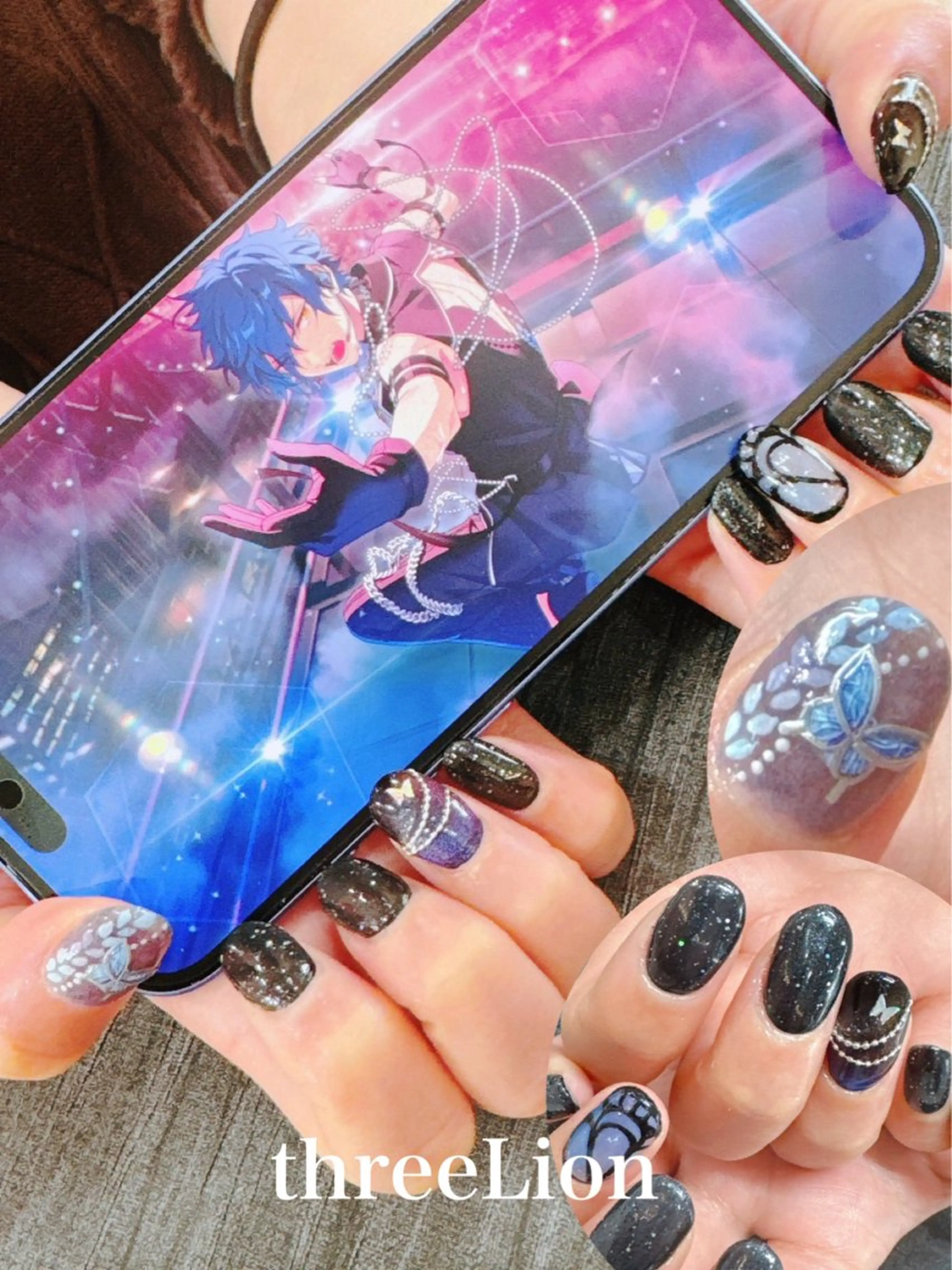 ネイル ラメ(グリッター) ハンドネイル threeLion ネイル&アイラッシュのネイルデザイン