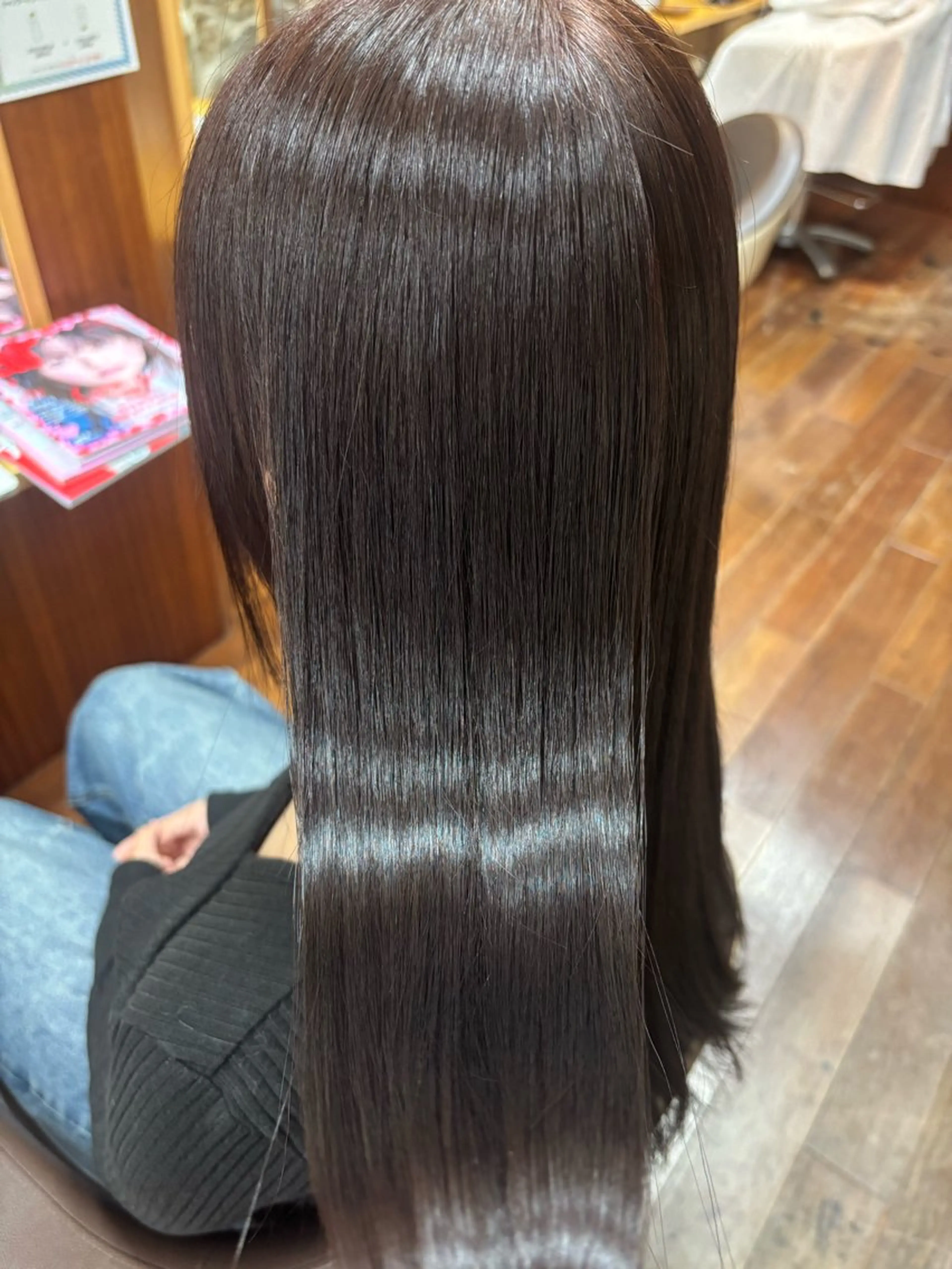 ロング カット トリートメント よしかわ あいか/京都美容室のヘアスタイル