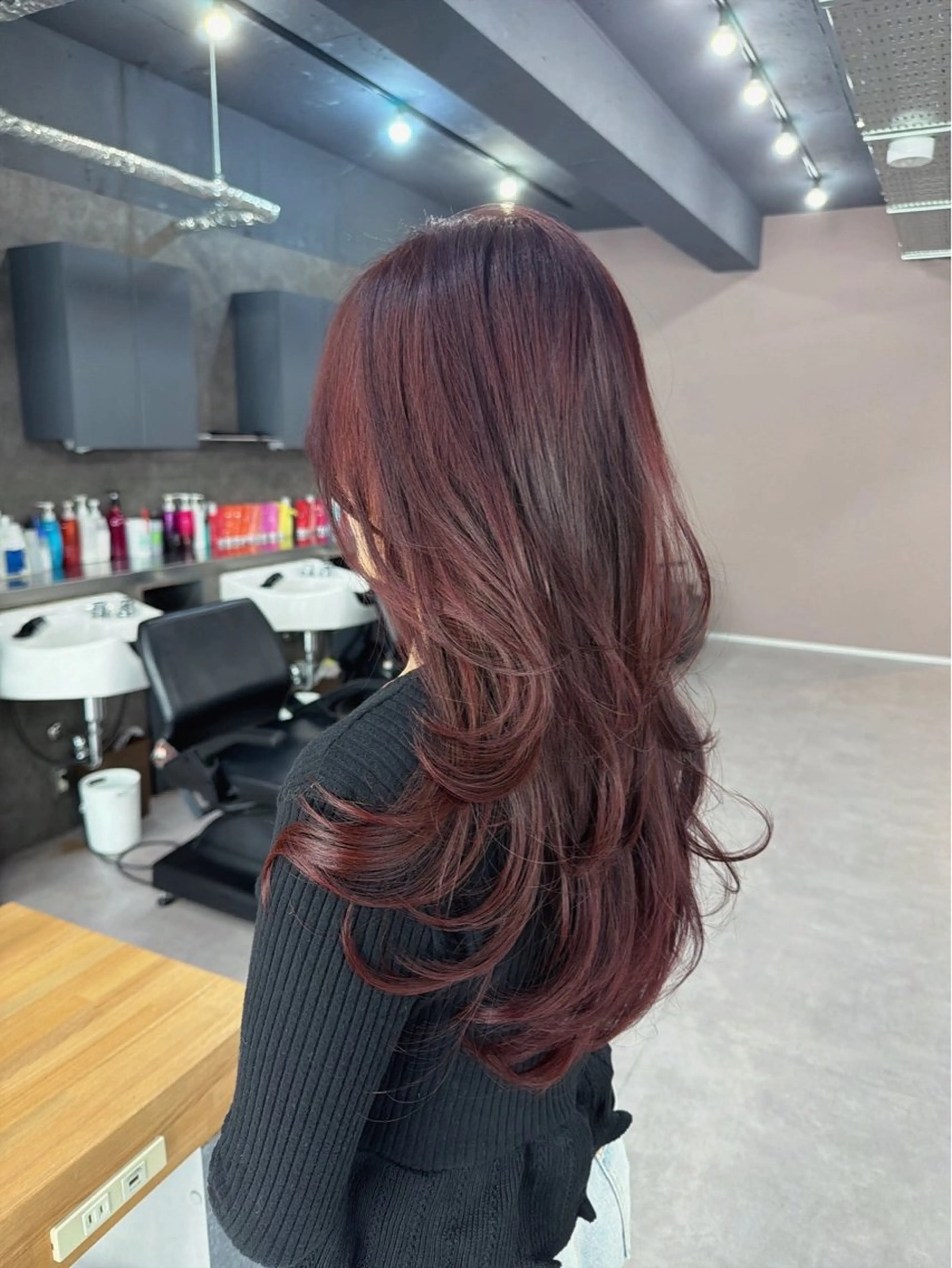 カット✂︎+ブリーチなしダブルカラー❤️の写真