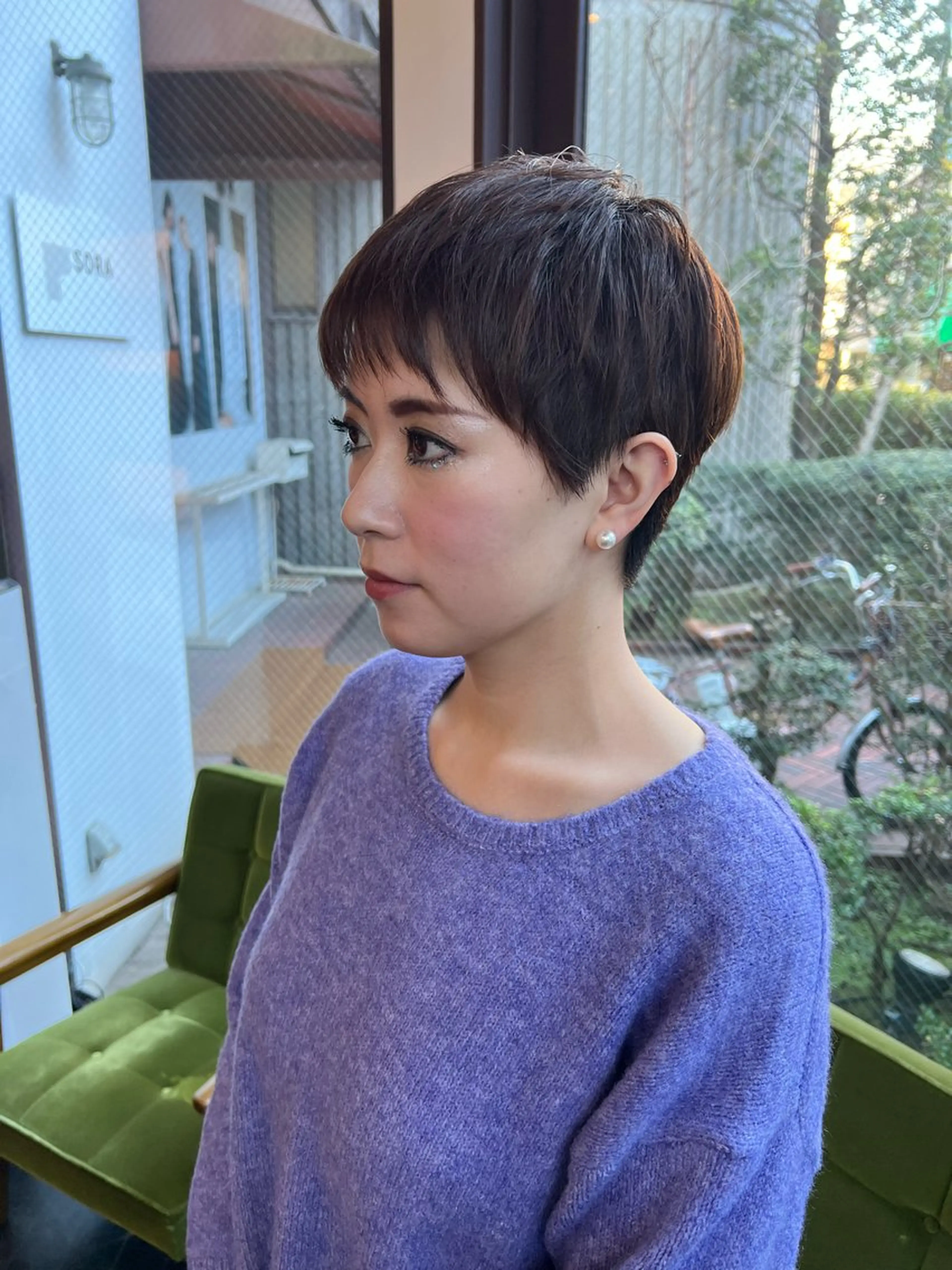 ショート 中村遥香 ☺︎ママ美容師のヘアスタイル