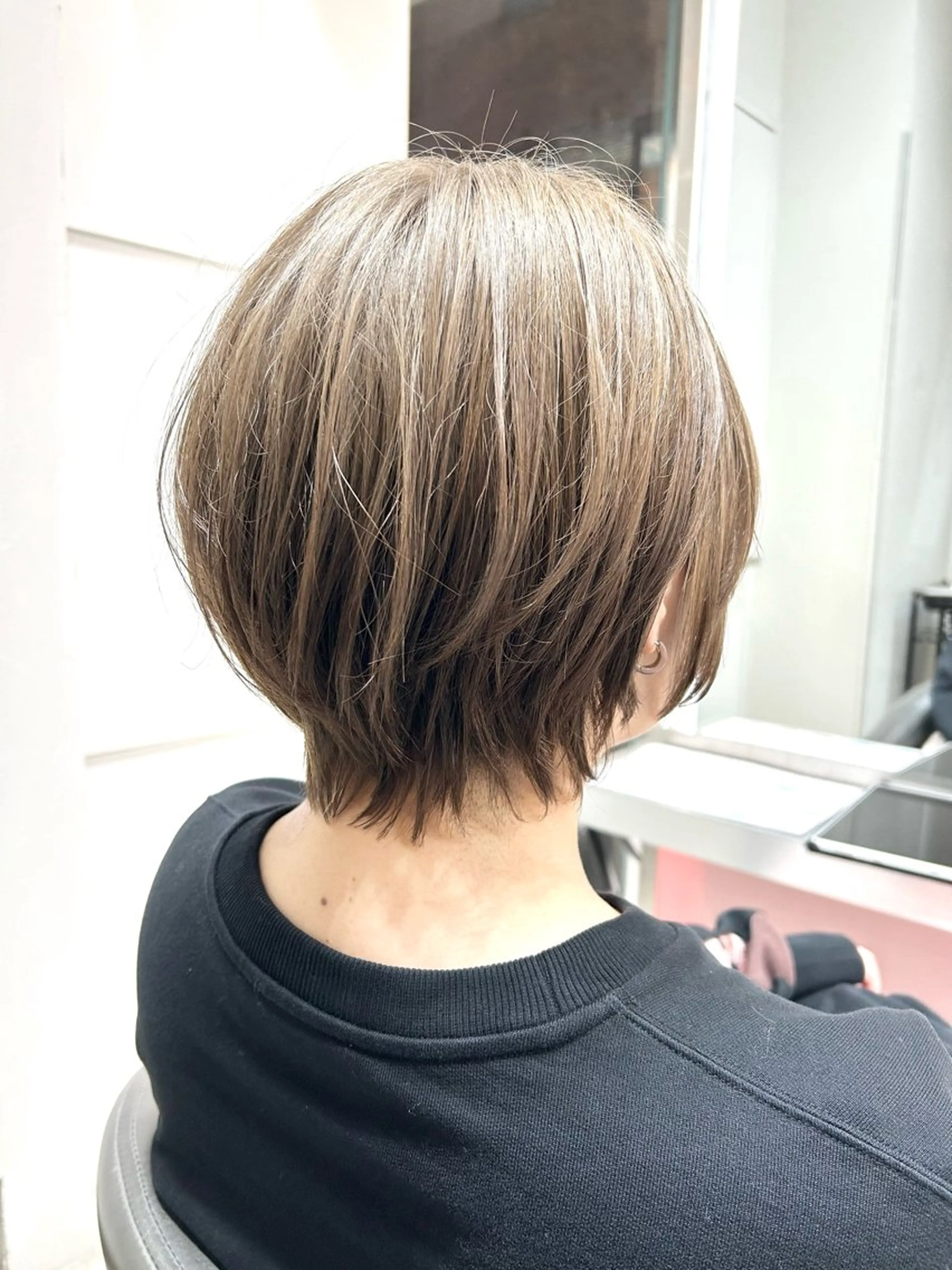 ショート 似合わせボブ🫧 丸みショート藤本のヘアスタイル