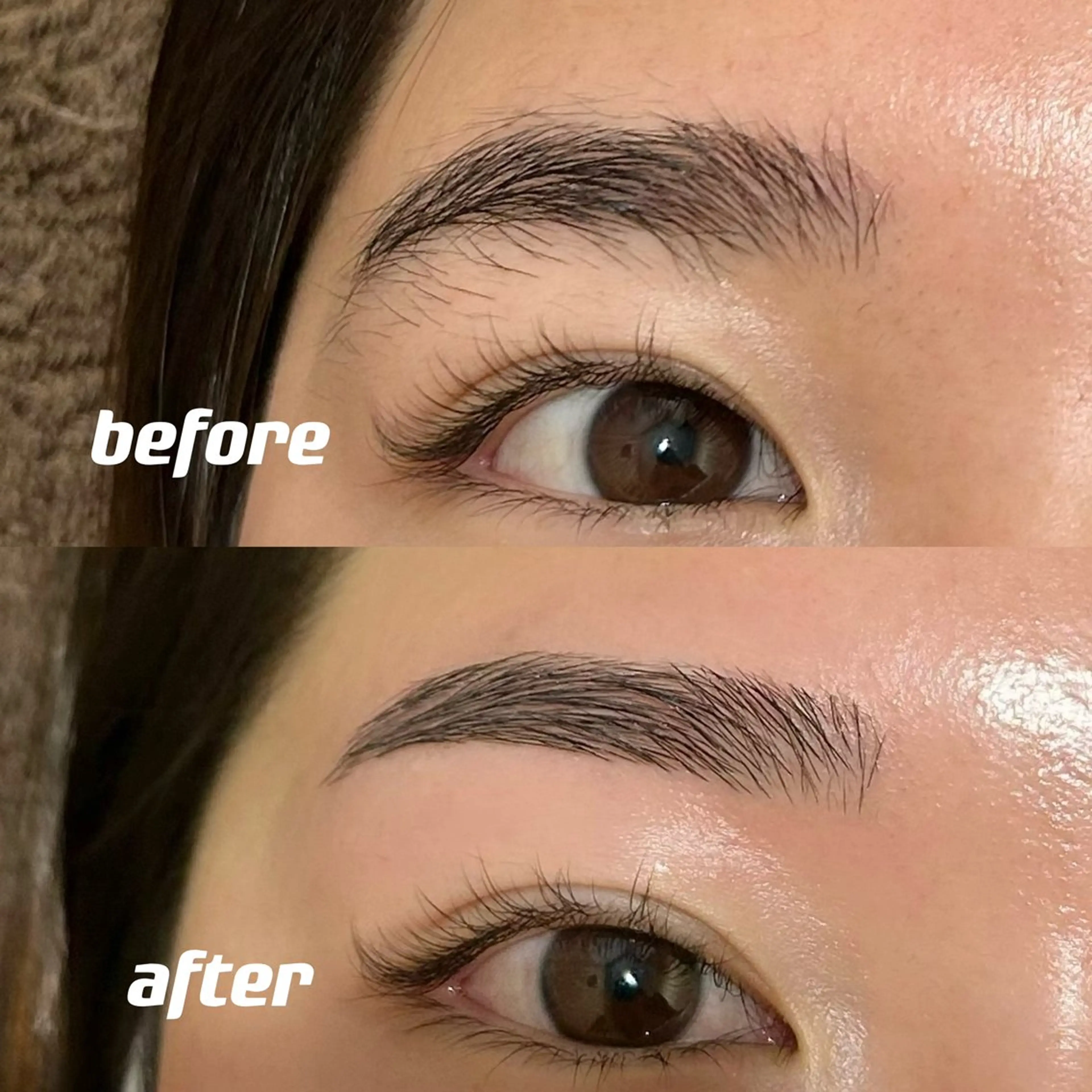 minimo限定価格🩶アイブロウWAX　🎀メイク付きの写真