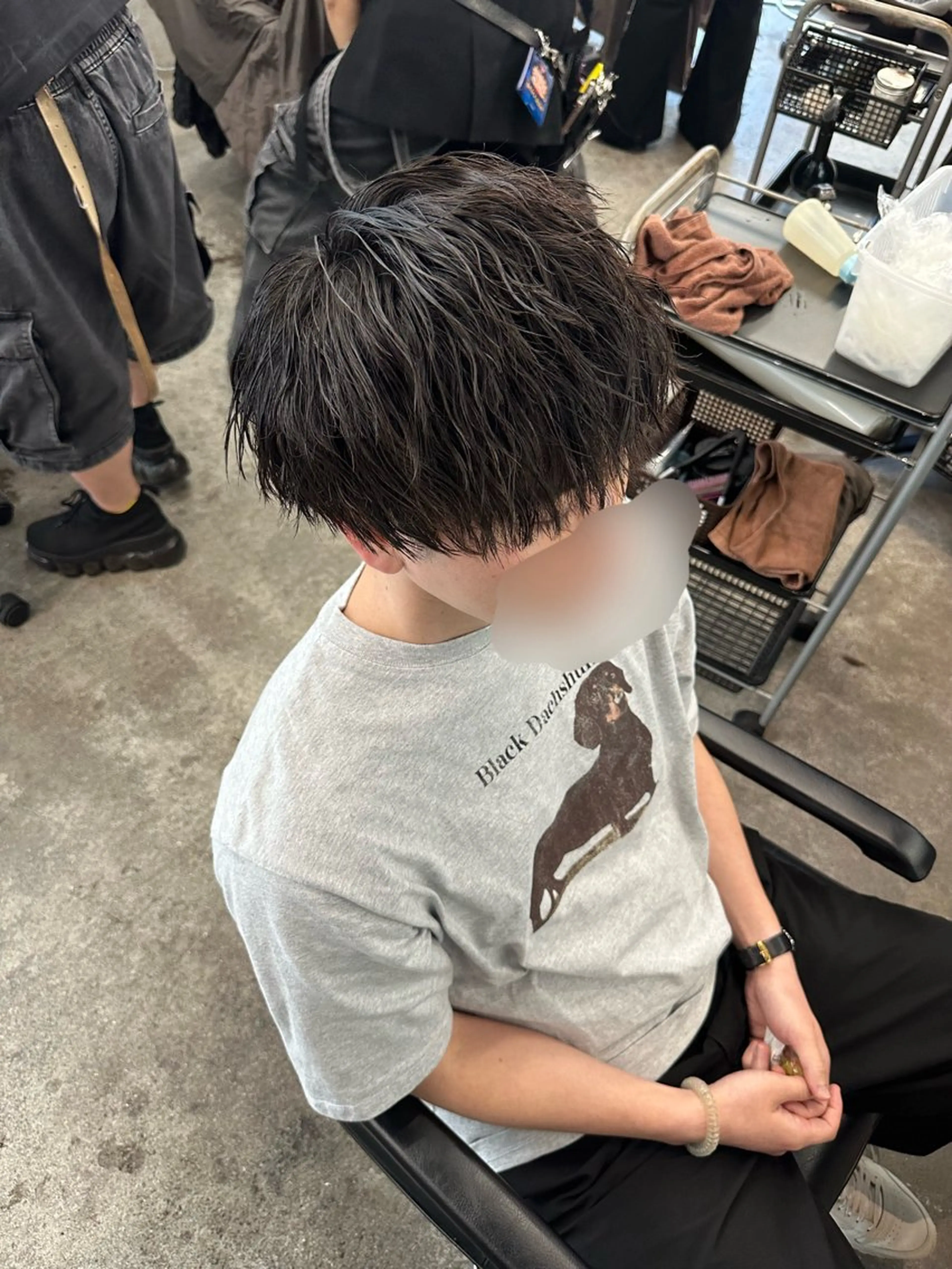 ショート 森江 康喜のヘアスタイル