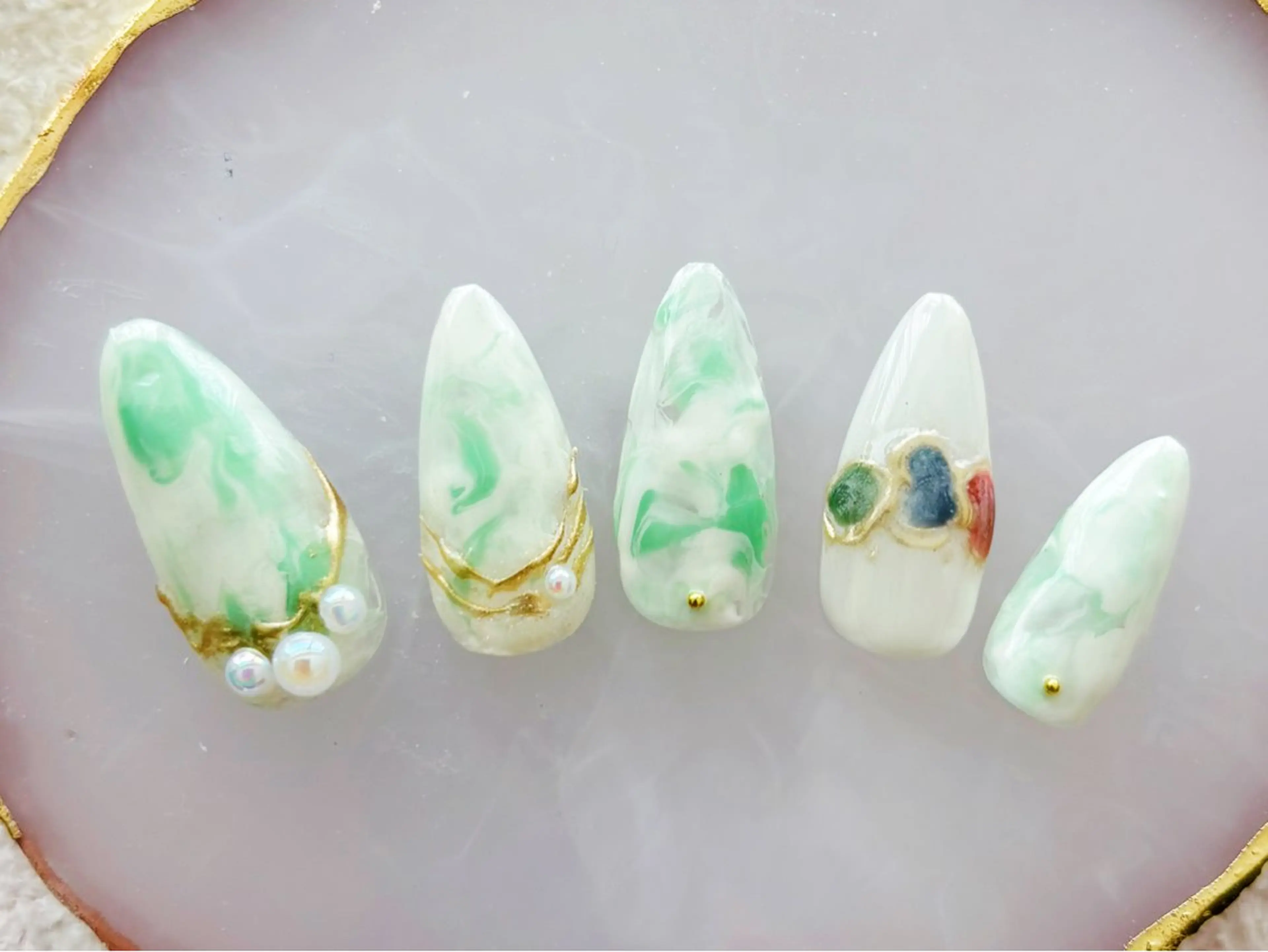 ミディアム Re:Nail Formula所属・kido chieのネイルデザイン