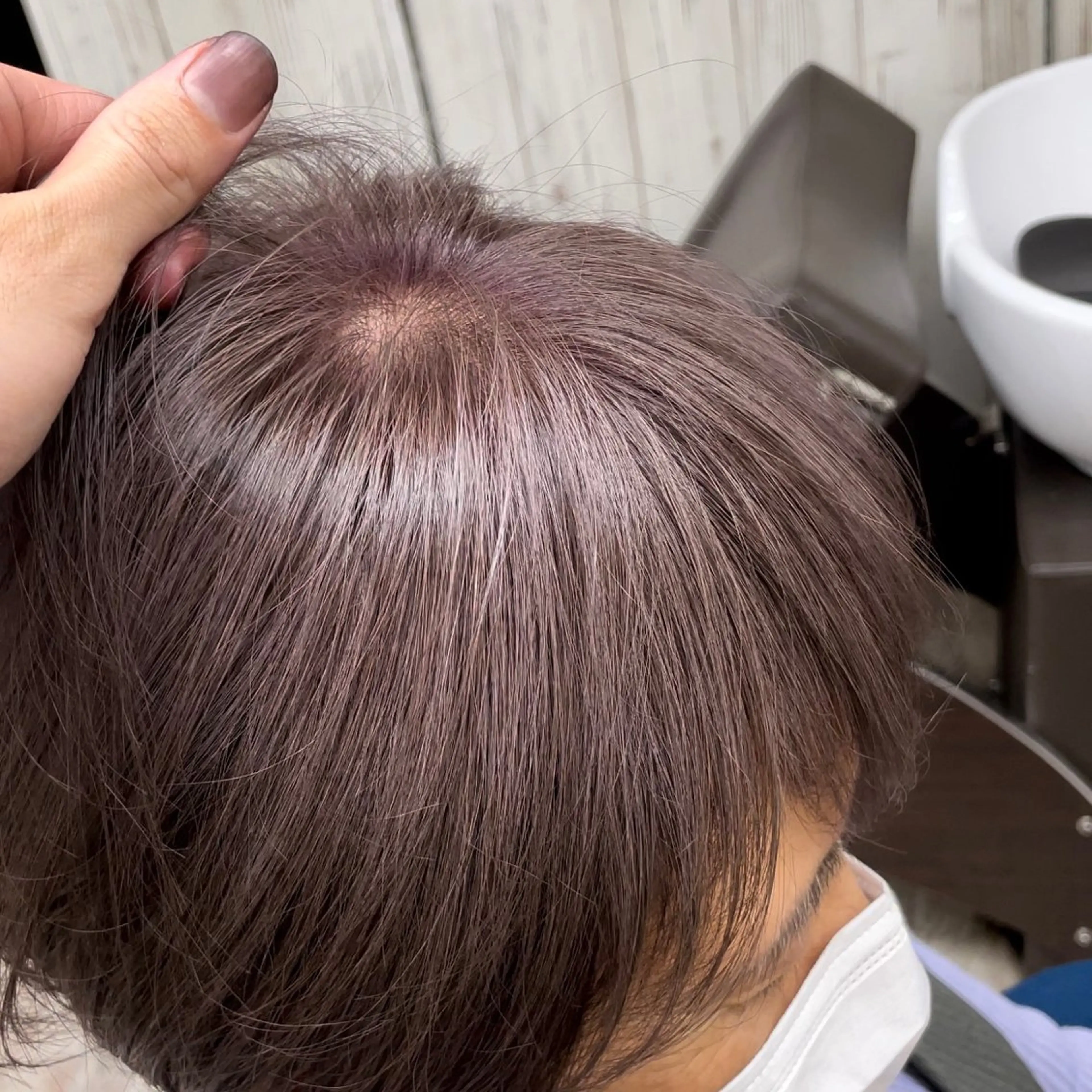 カラー 透明感カラー 松尾 祐輝のヘアスタイル