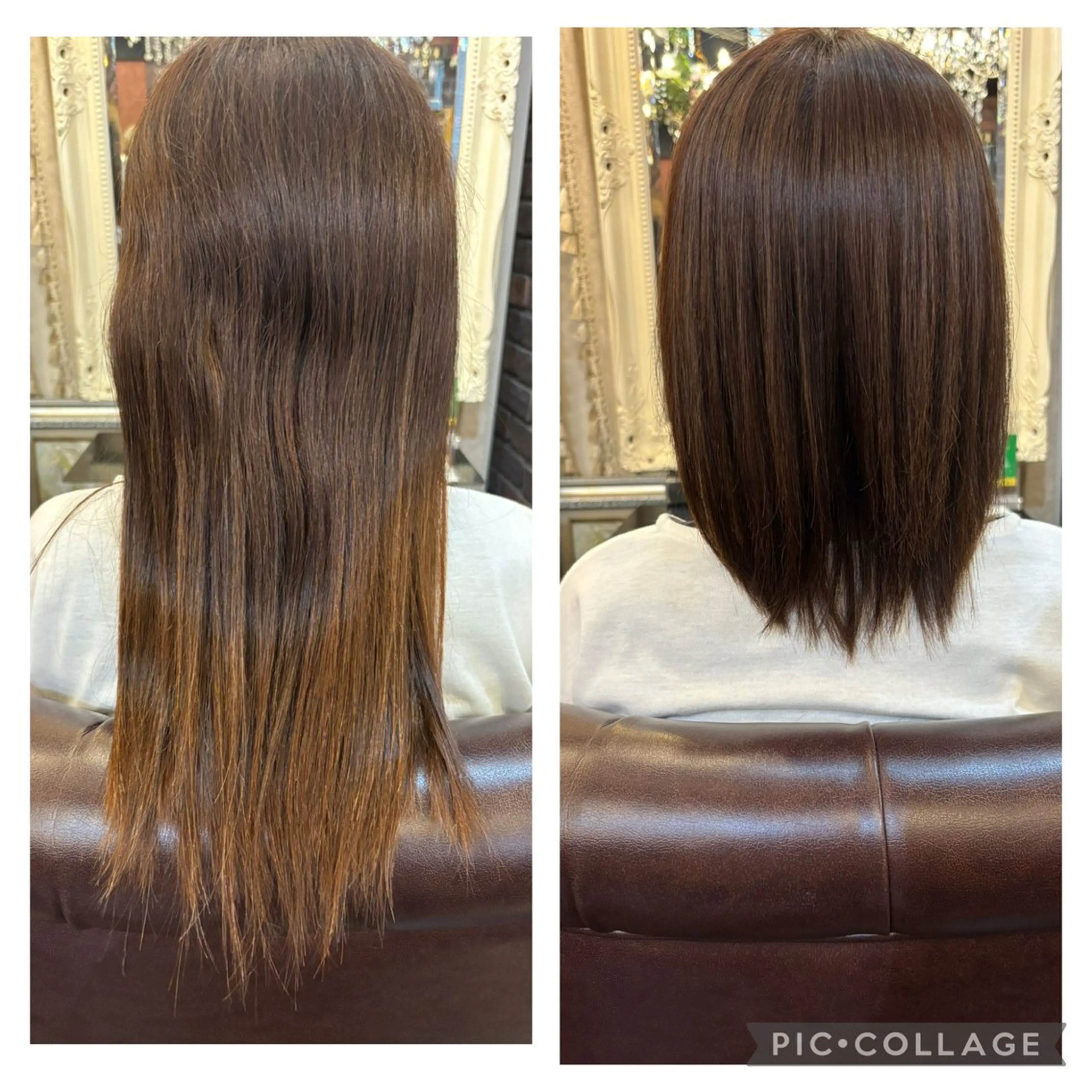 ミディアム 縮毛矯正 縮毛矯正 藤井菜々 （エルベスアクト）のヘアスタイル