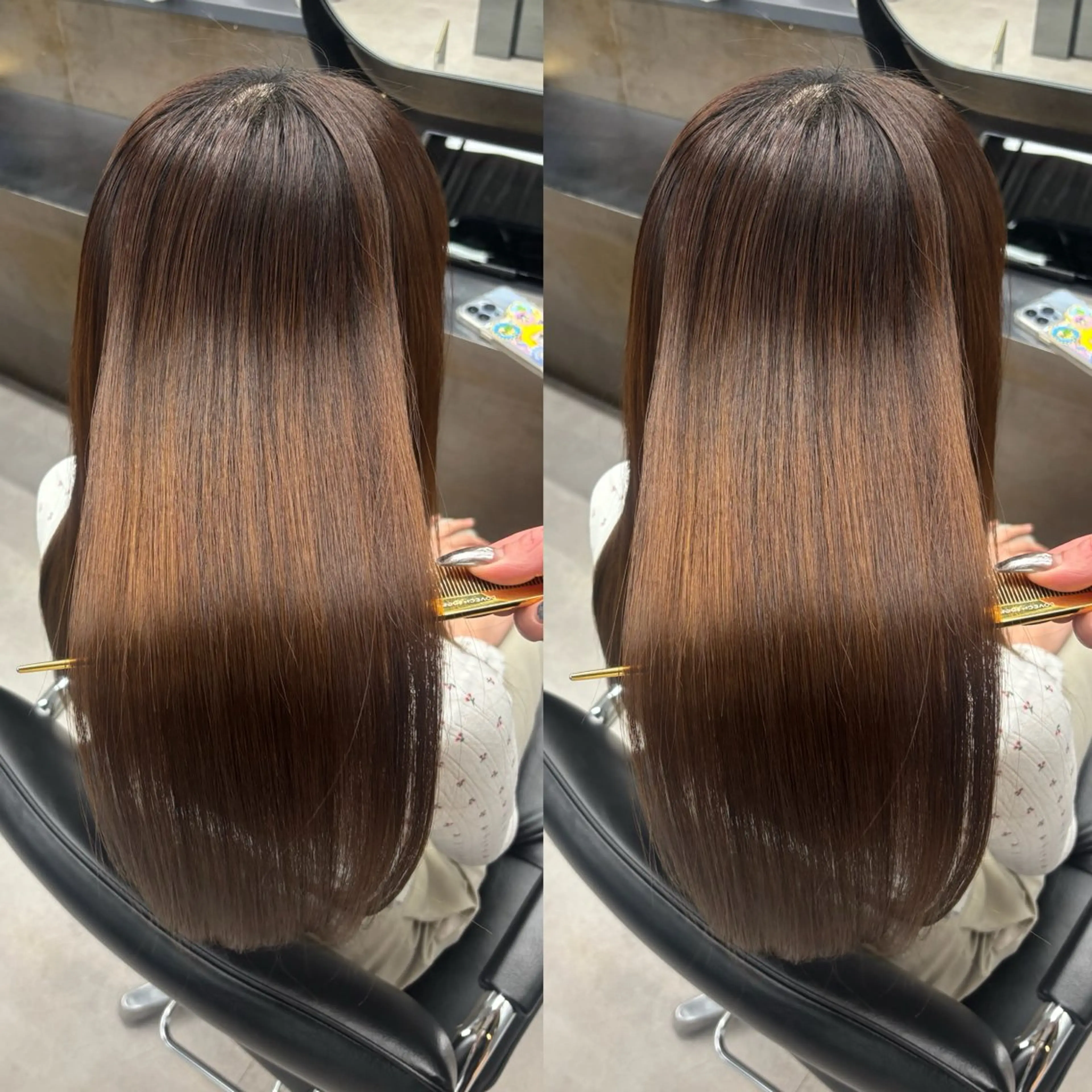 ロング カラー カット ヘアカラー トリートメント 新宿/髪質改善/ 縮毛矯正/Suuのヘアスタイル