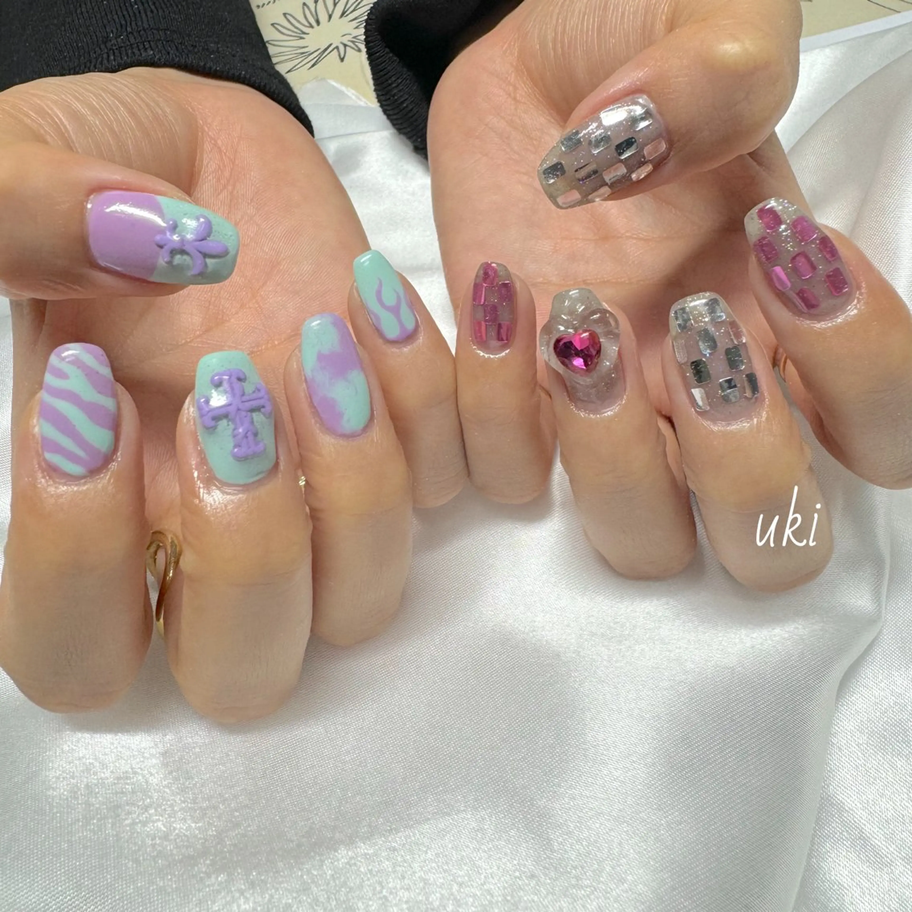 ネイル ハンドネイル Ameri nail /UKIのネイルデザイン