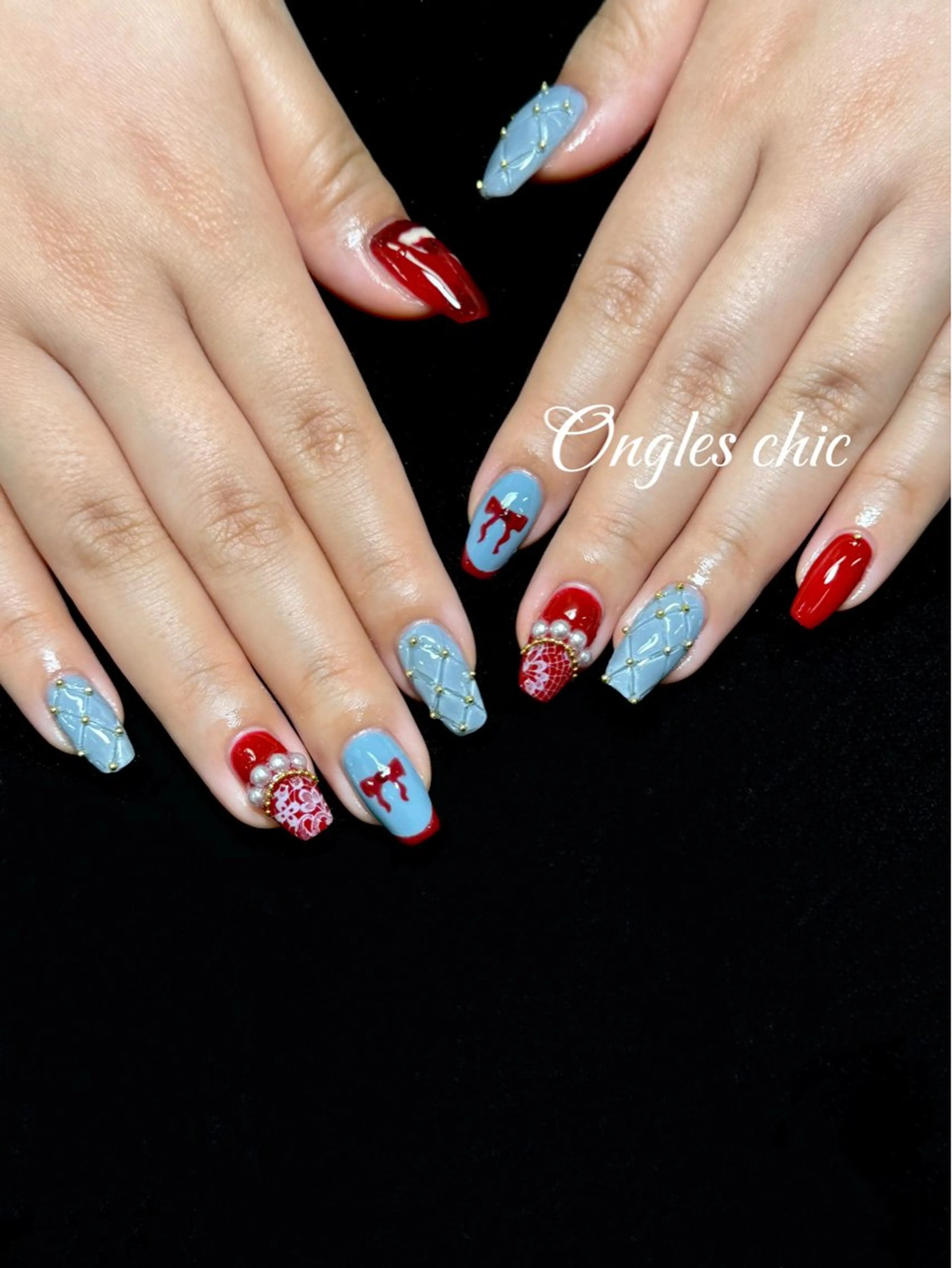 ネイル ハンドネイル ongles chicのネイルデザイン