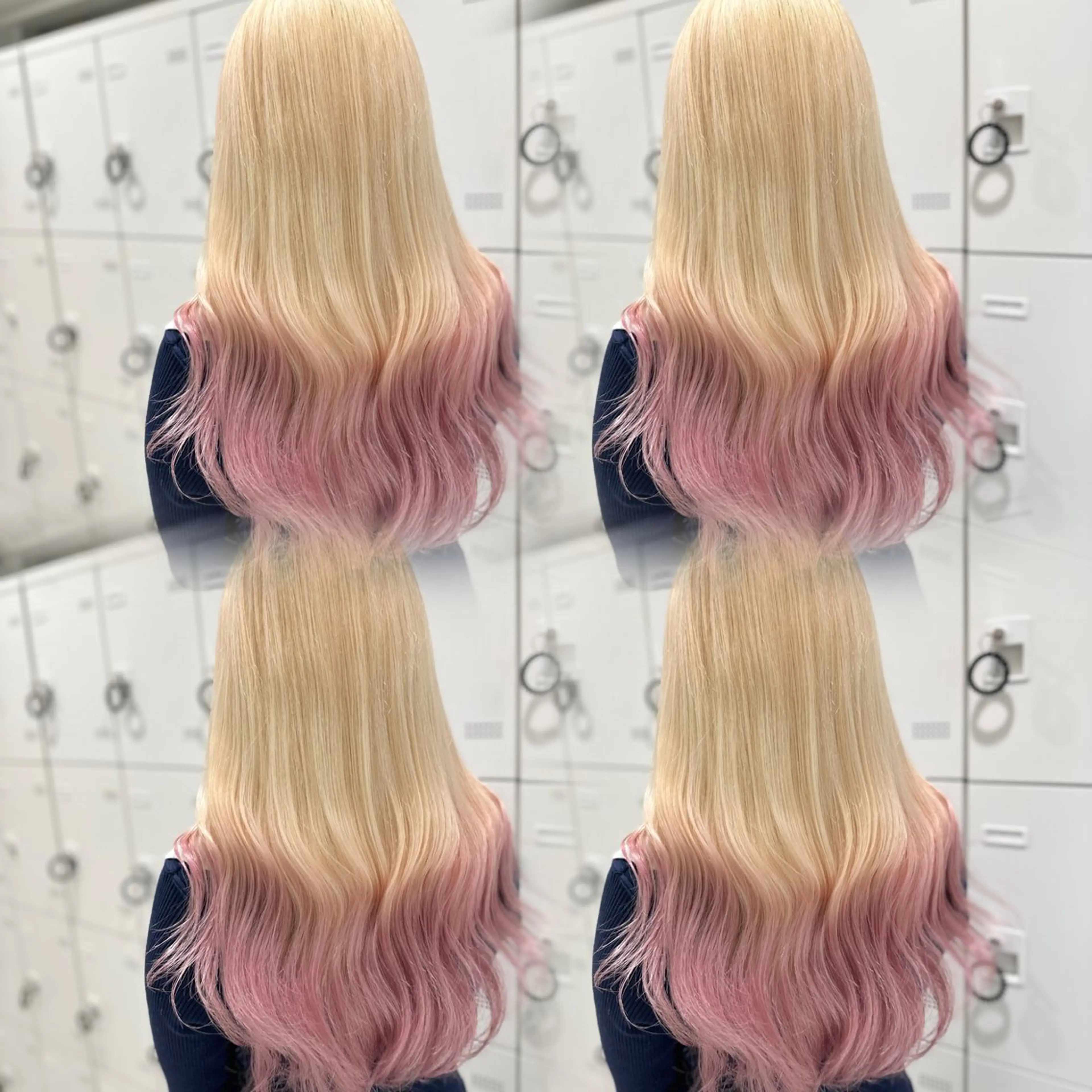 ロング カラー ハイトーン/レイヤー 透明感/瑶平のヘアスタイル