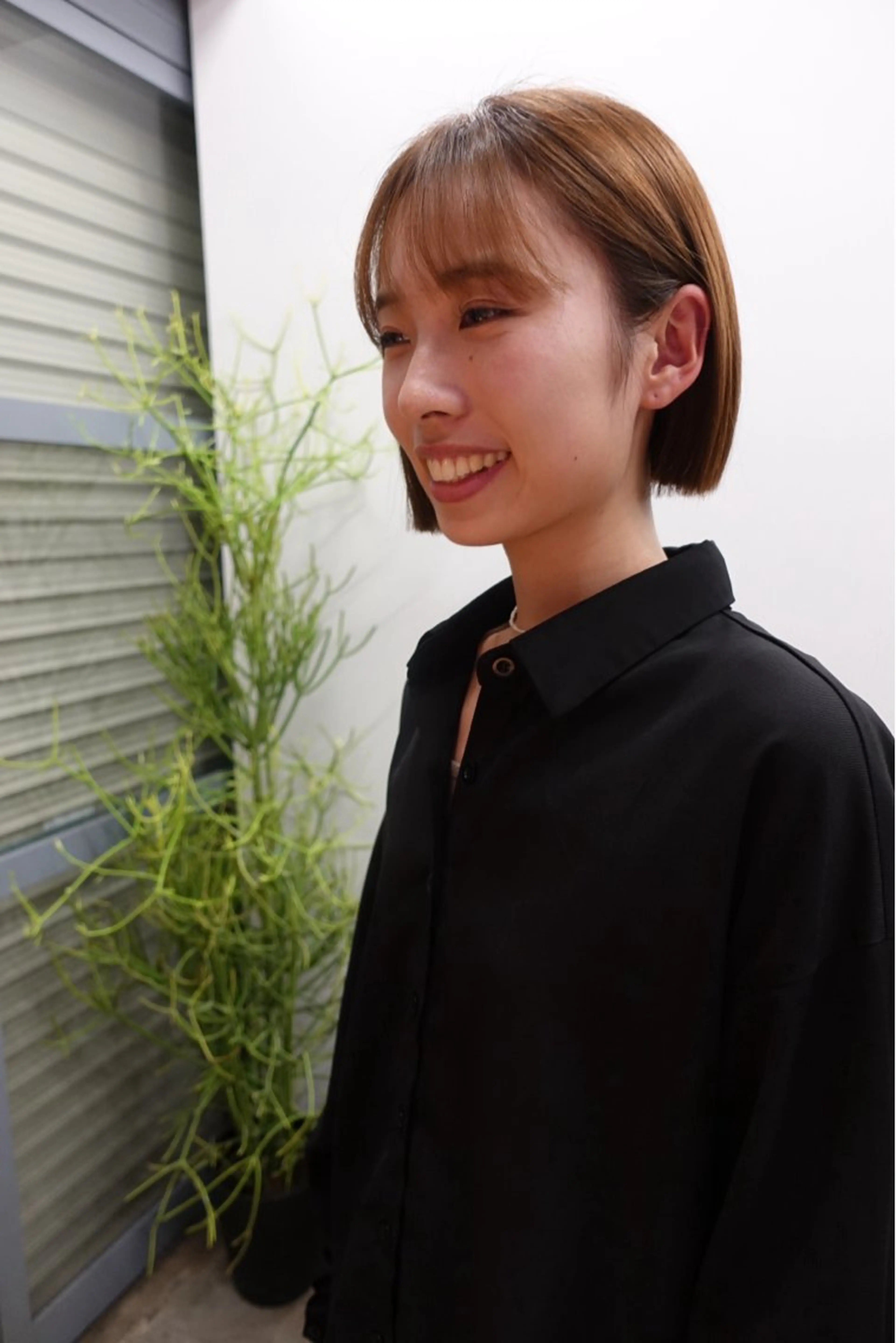 ミディアム カラー ボブ 広美◎ <hiromi>のヘアスタイル