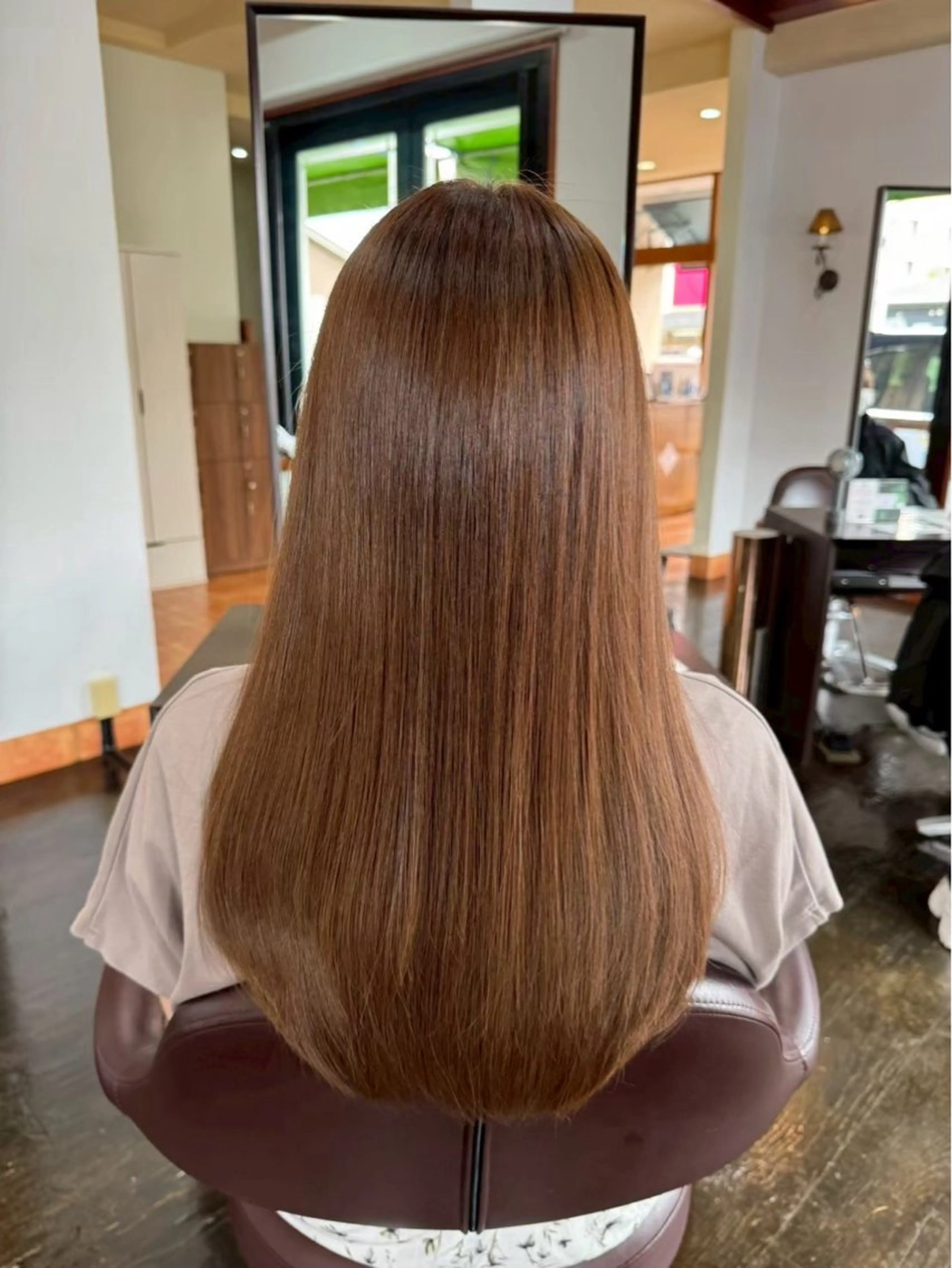 ロング カラー La Ruelle yoko🐈髪質改善のヘアスタイル