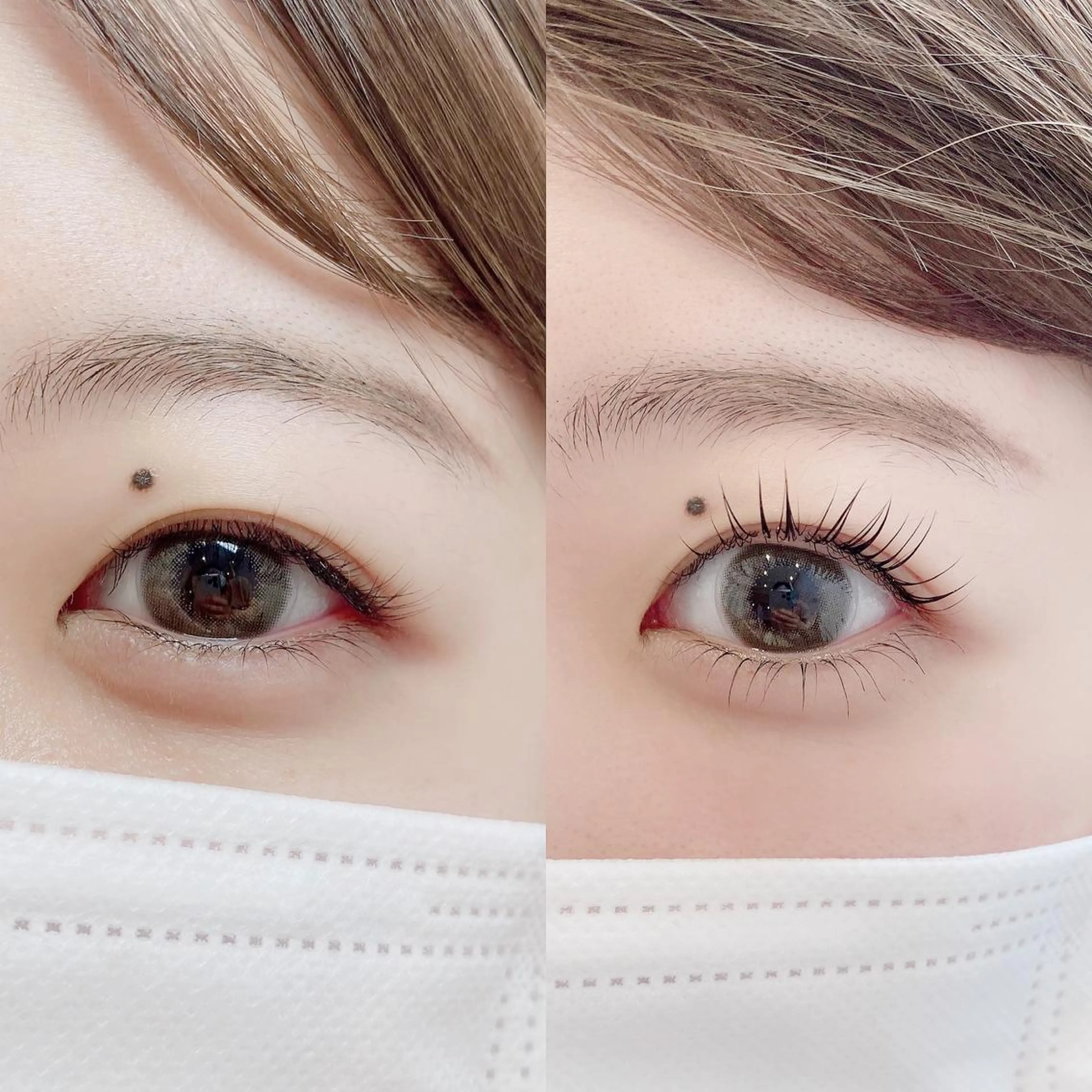【❤️‍🔥デカ目効果❤️‍🔥】上下パリジェンヌ🤍＋500円でラッシュリフト変更可‼️の写真