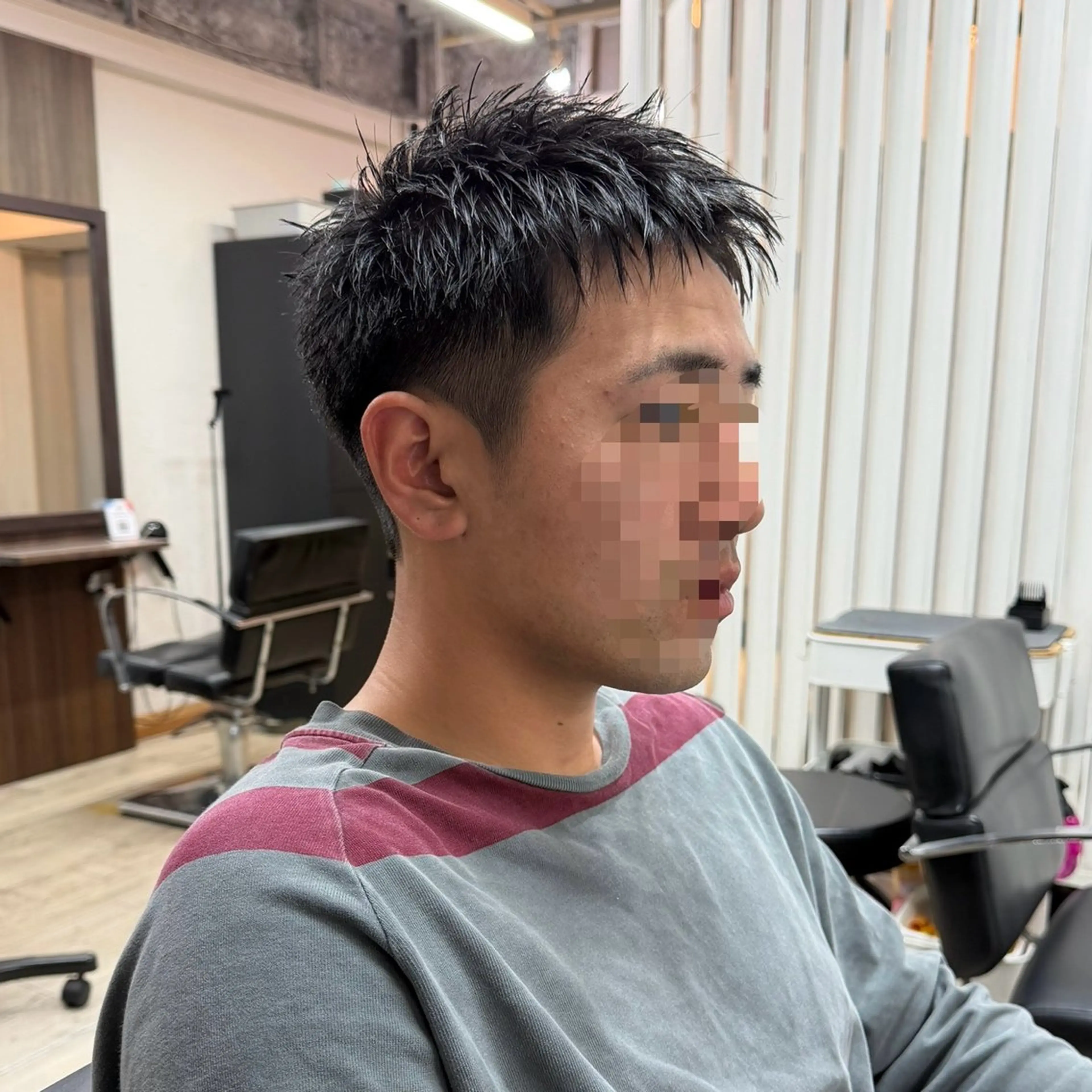 ショート メンズ スパイキーショート ショートヘア カット ヘアセット 【池袋/スパイキー ショート】ⓝⓘⓜⓤのヘアスタイル