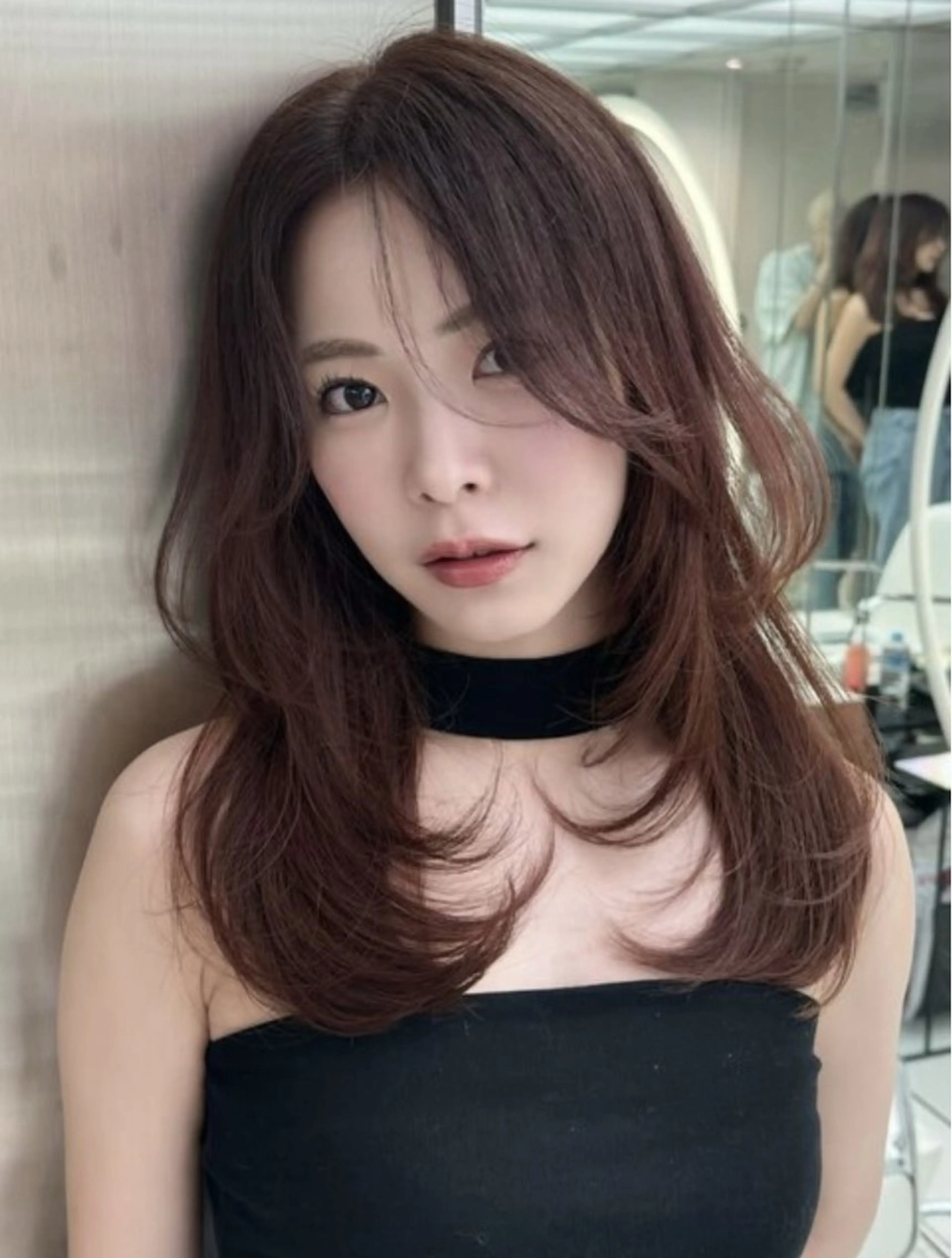 セミロング レイヤーカット AKARI/ 大宮のヘアスタイル