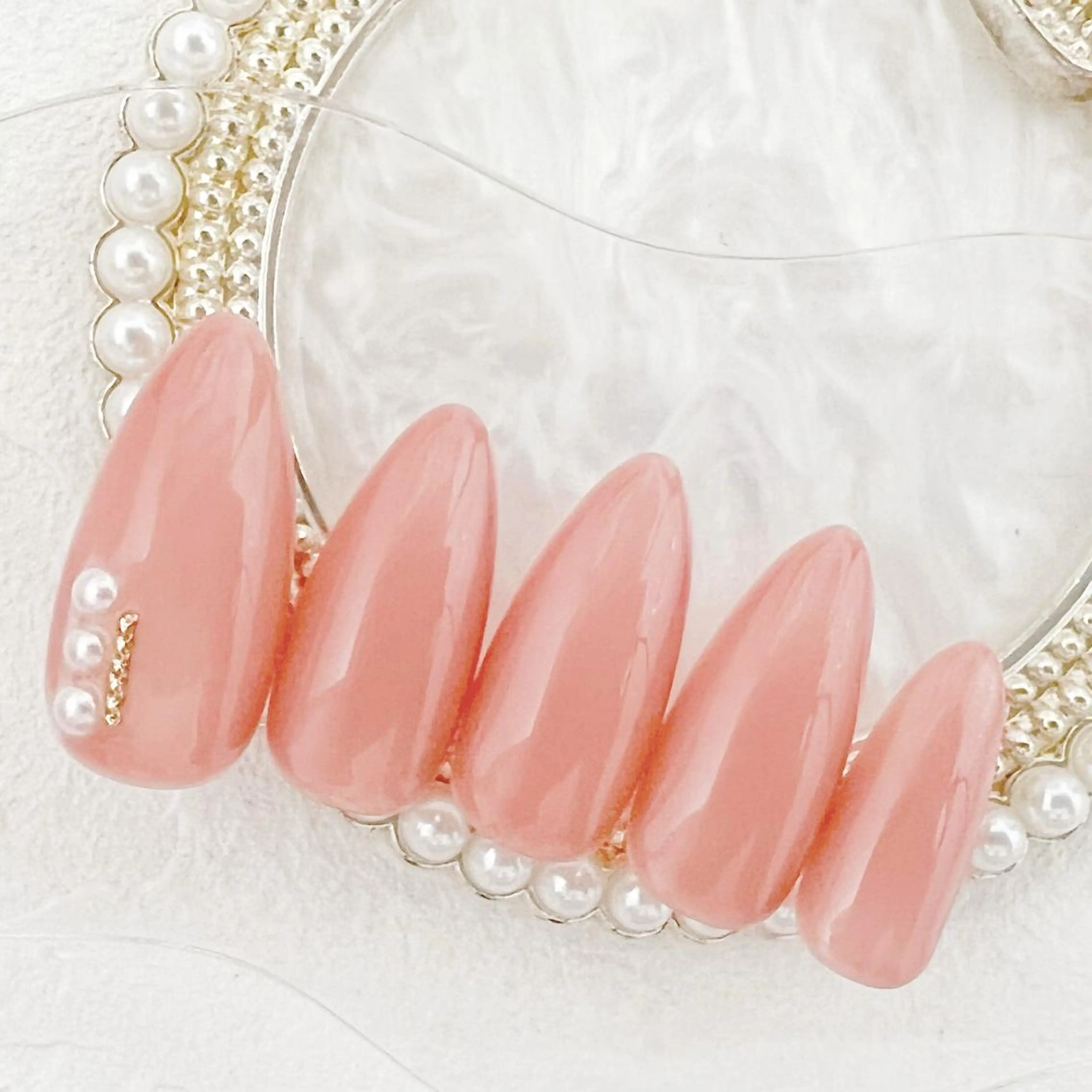 ネイル オフィスネイル シンプルネイル rouse nail RISATOのネイルデザイン