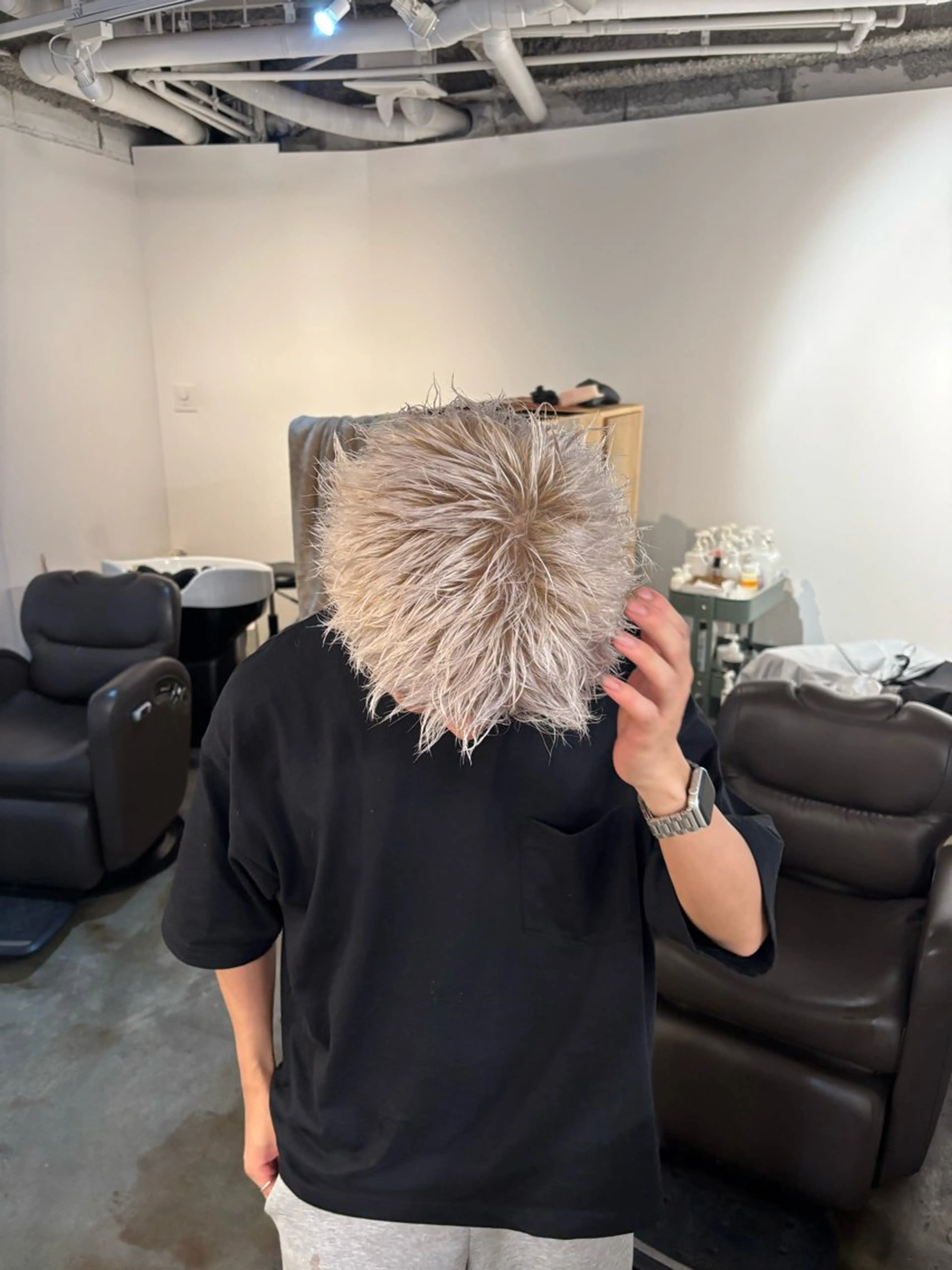 メンズ カット ヘアカラー レディースパーマ🍭 /大阪/福島駅/りなのヘアスタイル