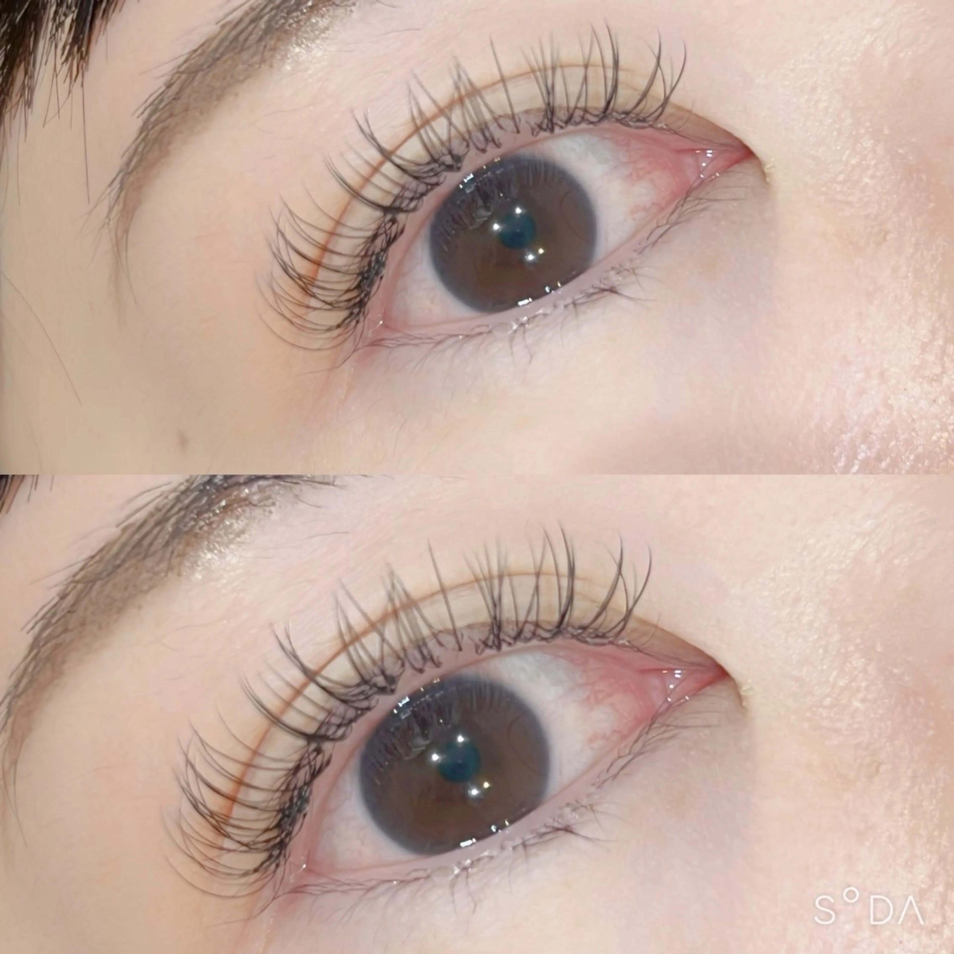 マツエク・マツパ フラットラッシュ EYELA 池袋 なかだ まゆのマツエク・マツパデザイン