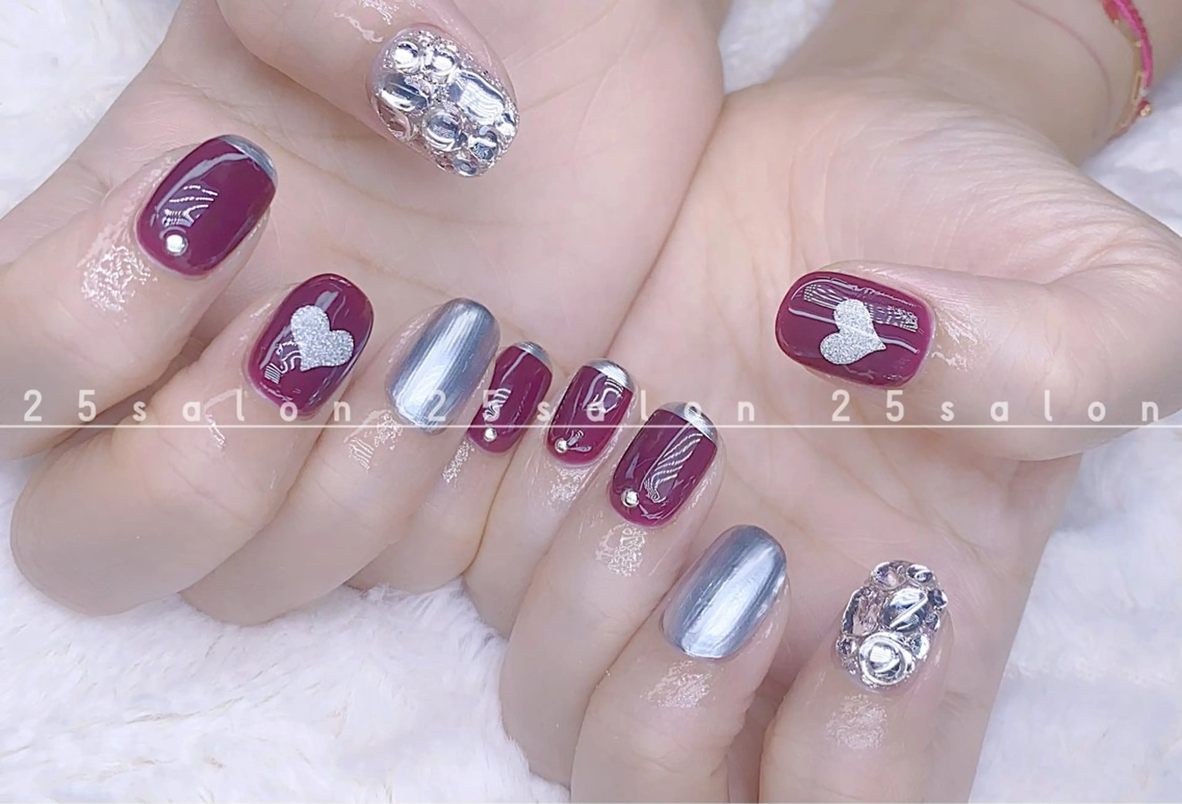 ネイル オーロラネイル チークネイル フットネイル フレンチネイル ジェルネイル 2 5のマツエク・マツパデザイン