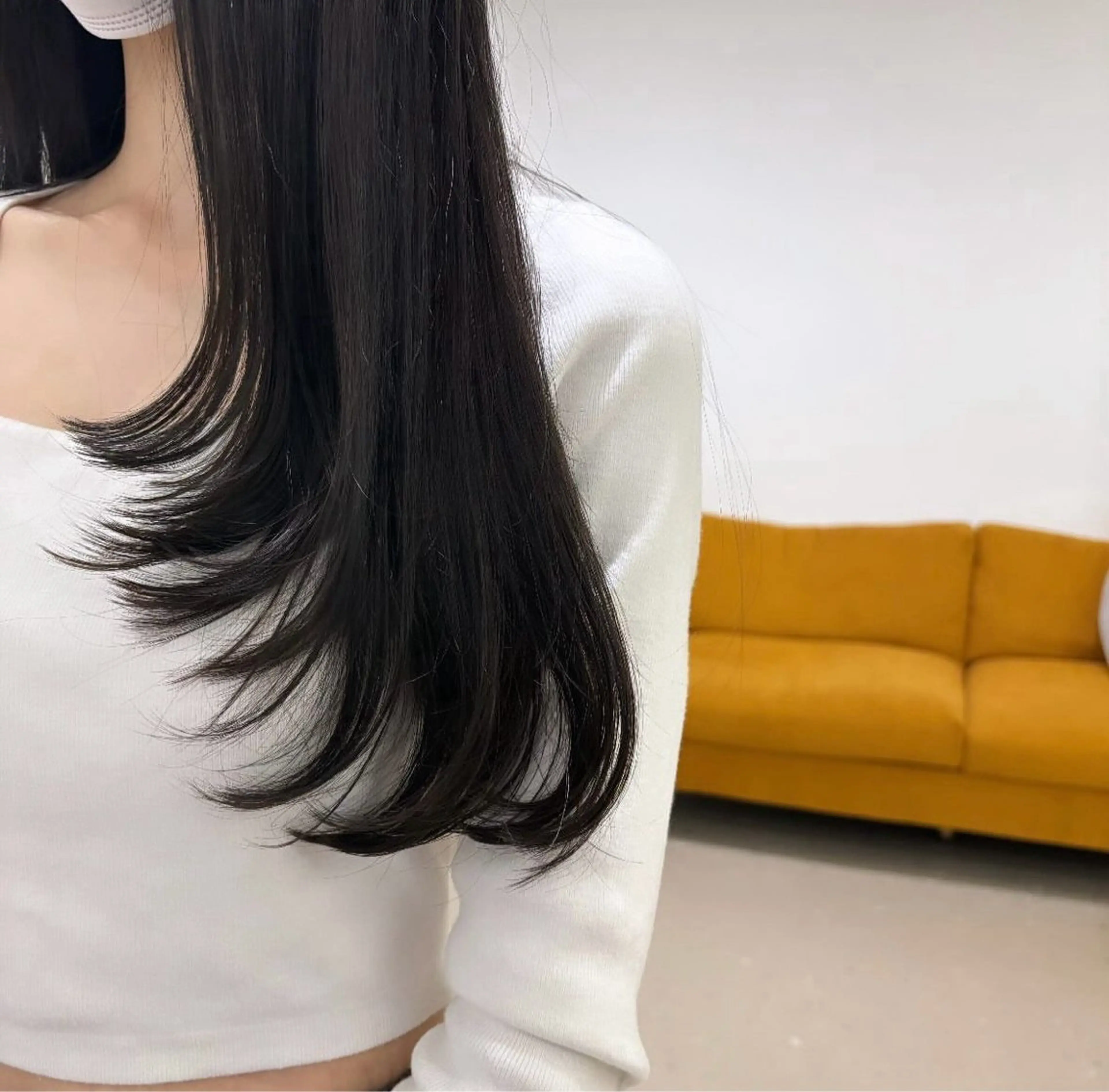 ロング カラー カット ヘアカラー トリートメント 似合わせ美髪ヘア✨ 天王寺．阿倍野🌈のヘアスタイル