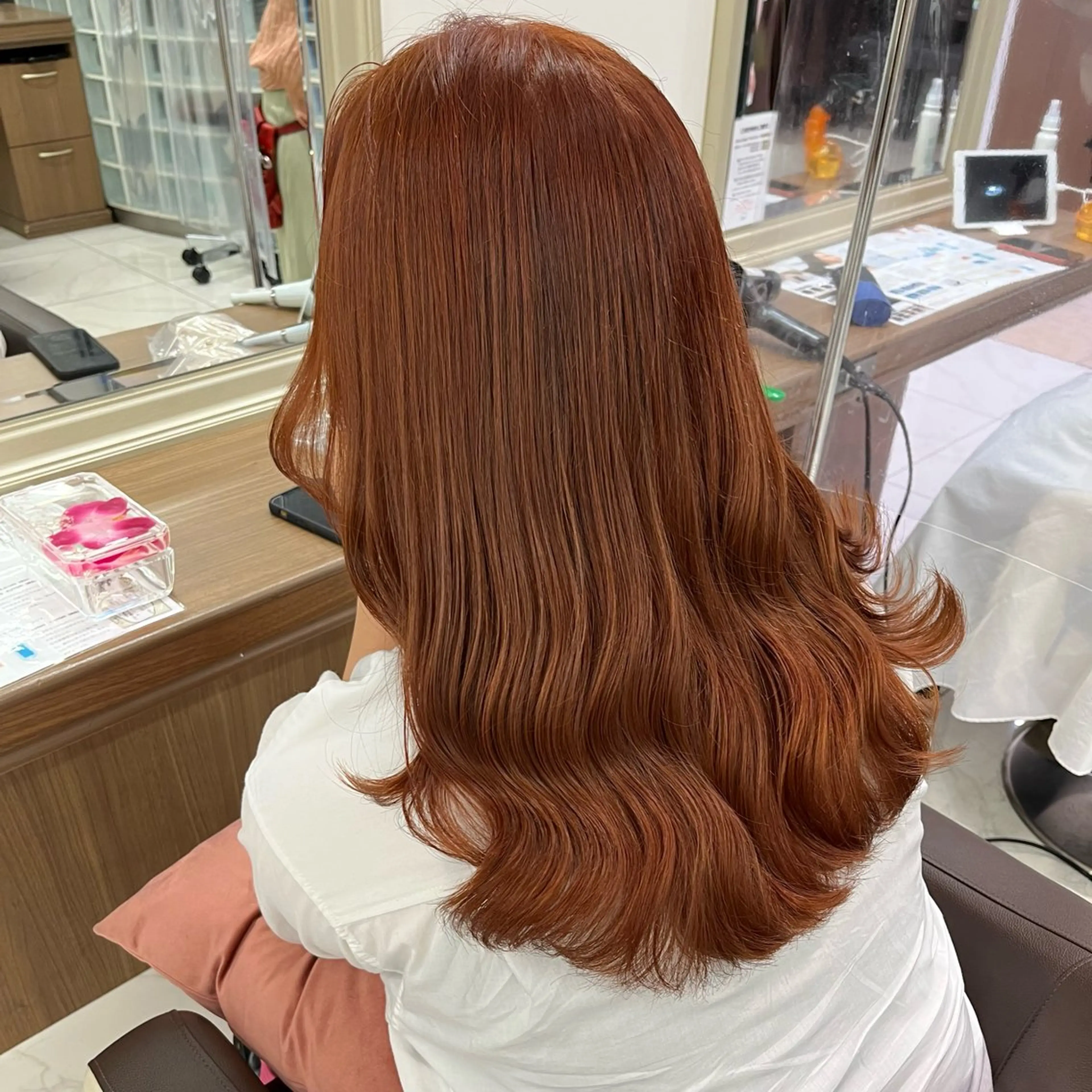 ロング カラー ヘアカラー トリートメント ハードパーマ Rico💜のヘアスタイル