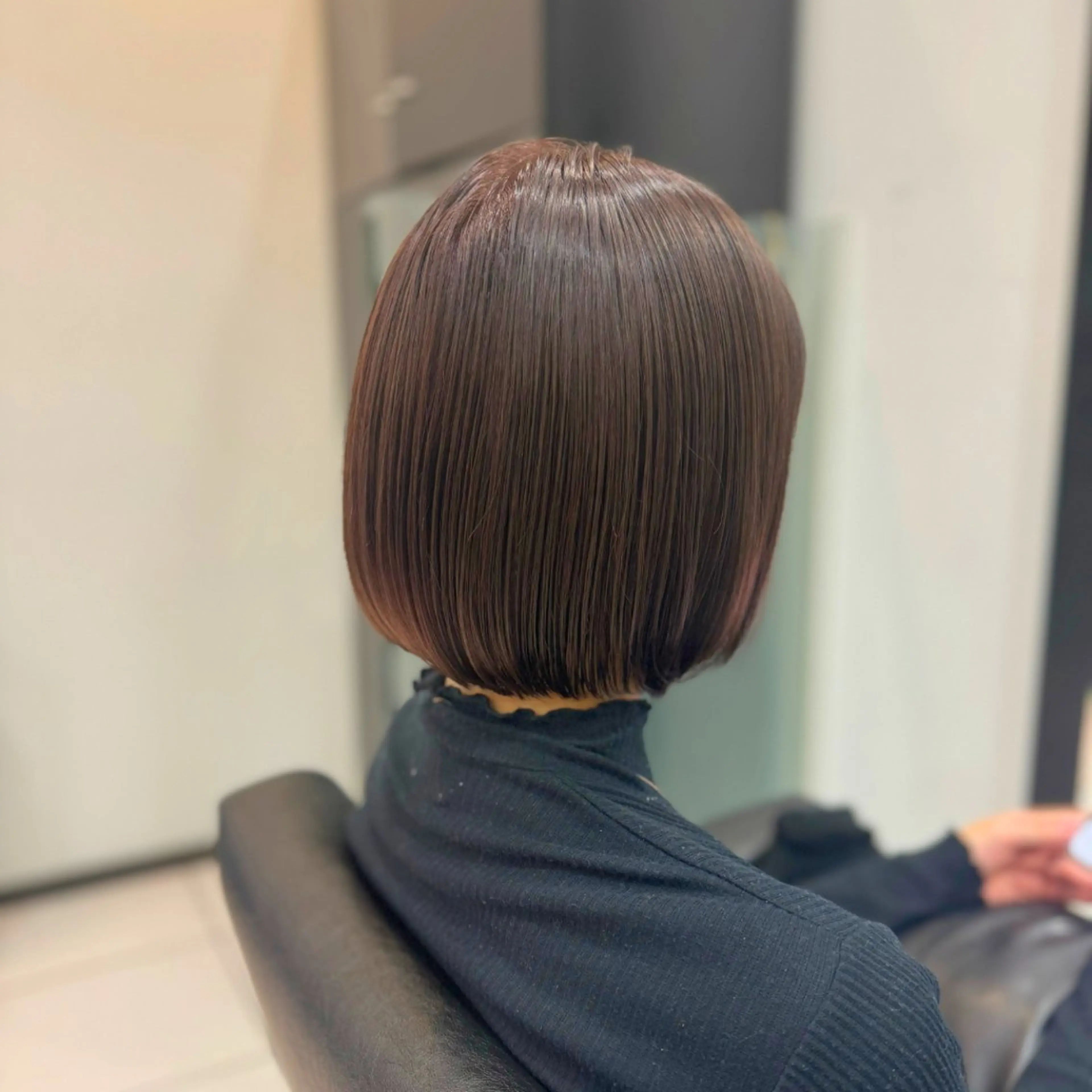 ショート YASU🍎CUT 赤系カラー/ヘアケアのヘアスタイル