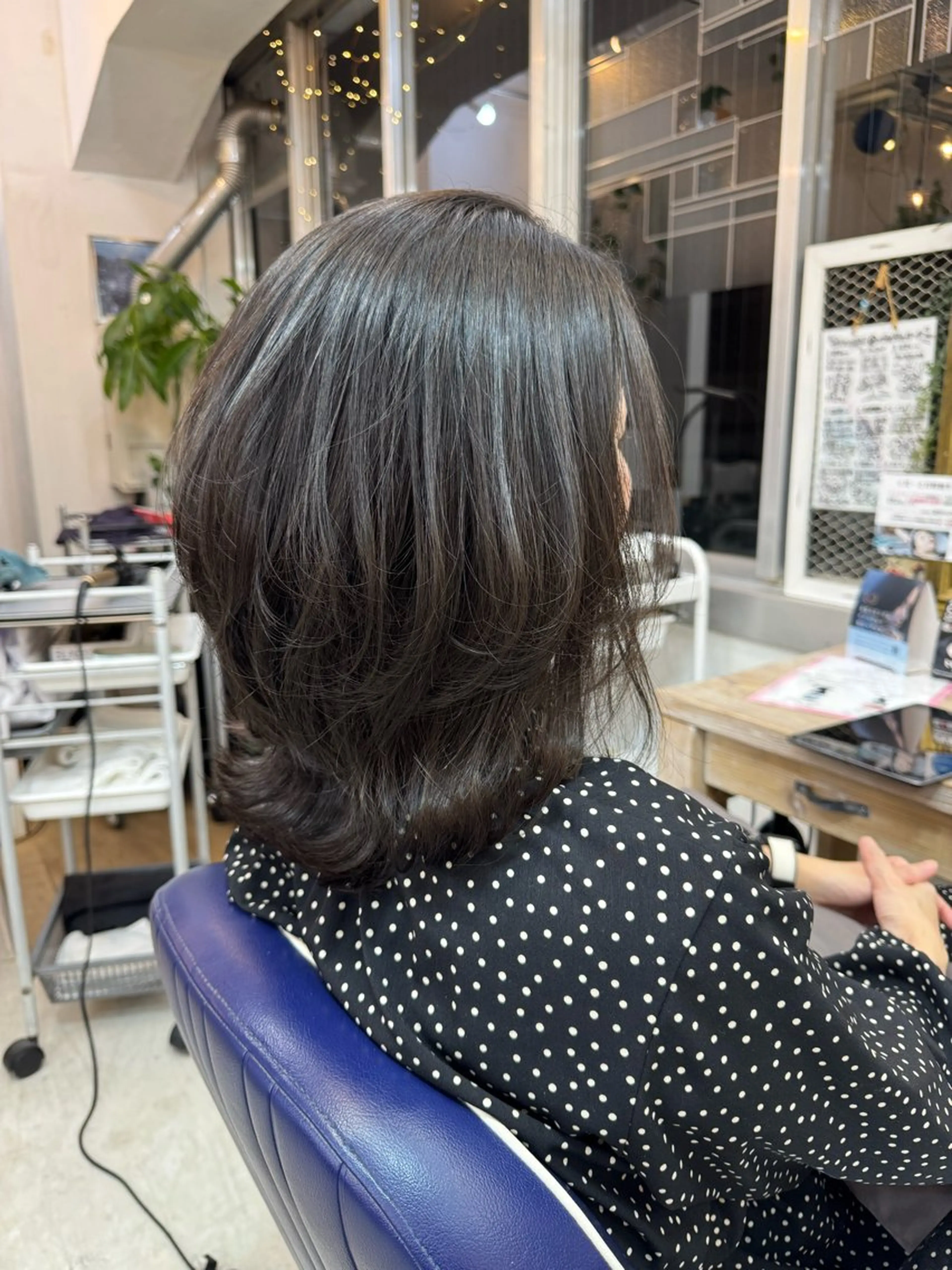 ミディアム 仲田 大記のヘアスタイル